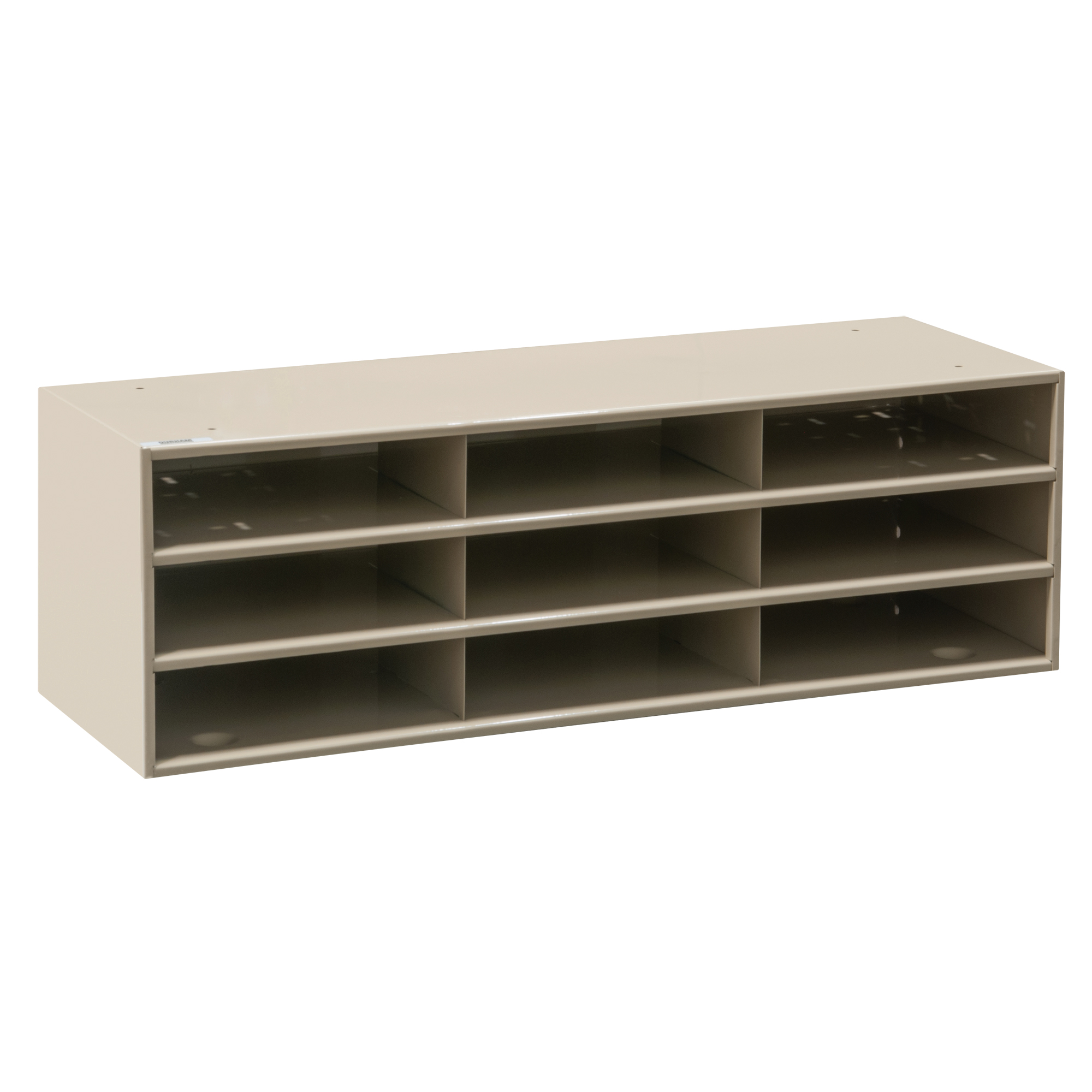 Organisateurs de données, Stationnaire, 15 fentes, Acier, 33-3/4" la x 11 5/8" p x 17 3/4" h