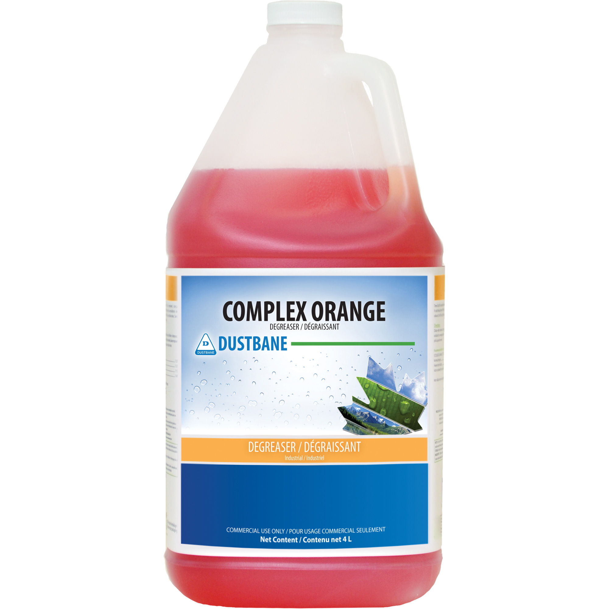 Dégraissant Complex Orange, 9 lb, Cruche