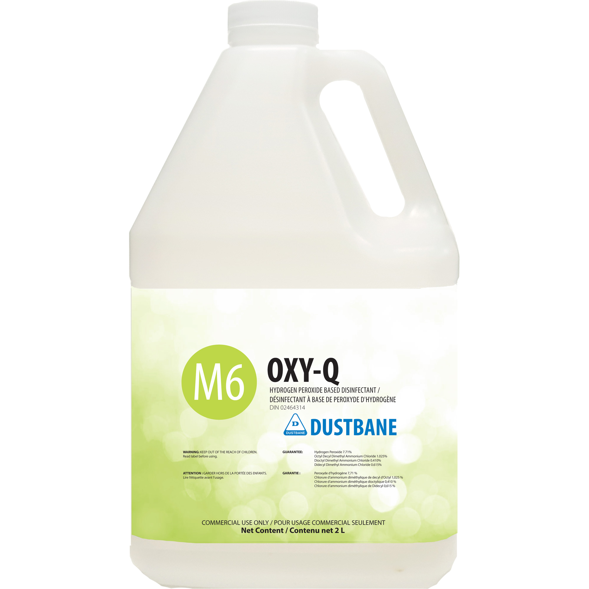 Désinfectant à base de peroxyde d'hydrogène, 2 L, Cruche