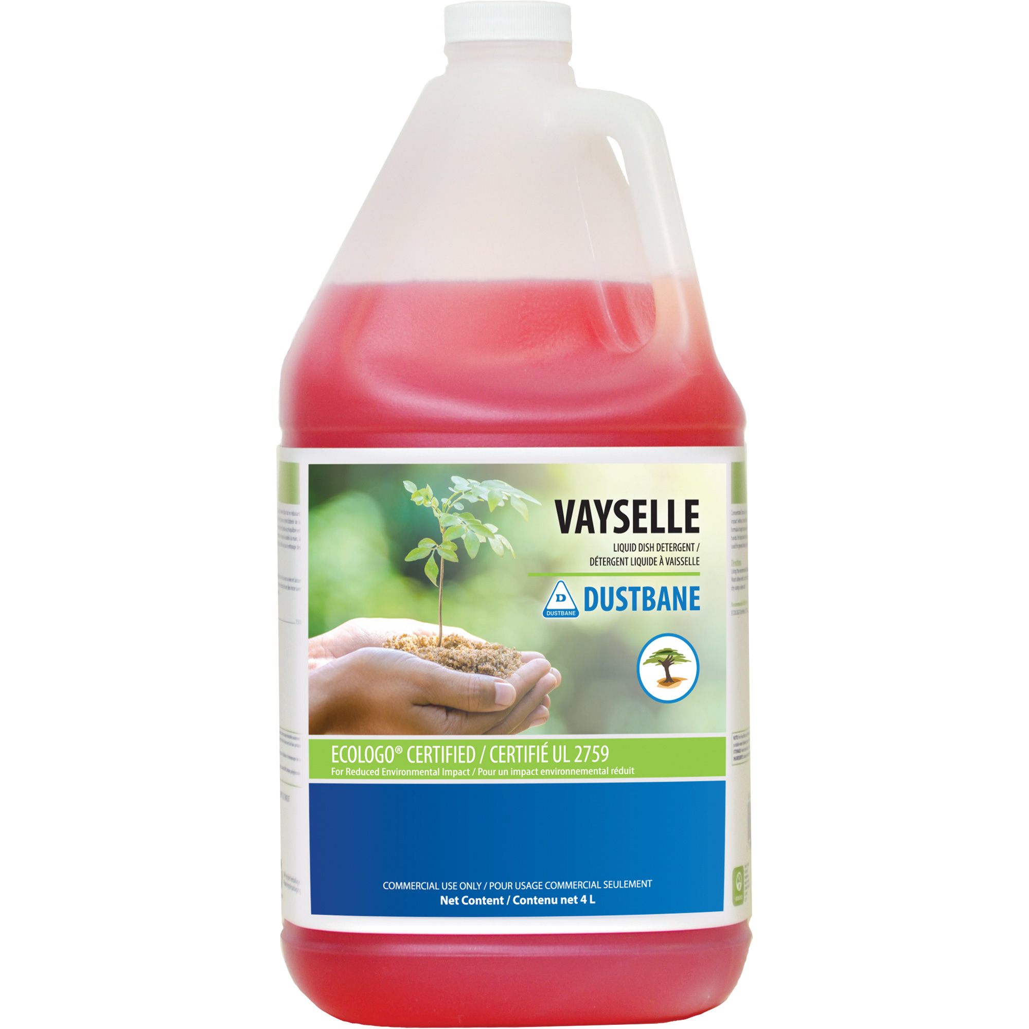 Détergent à vaisselle Vayselle, Liquide, 4 L