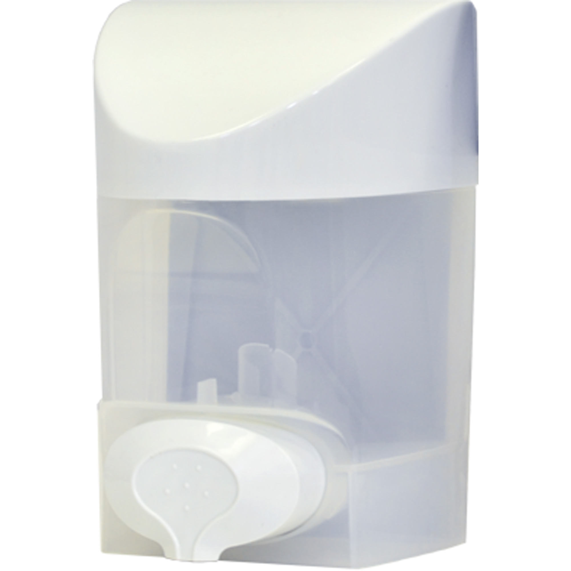 Distributrice pour savon lotion à dessus ouvert, À pression, Capacité de 800 ml, Format Vrac