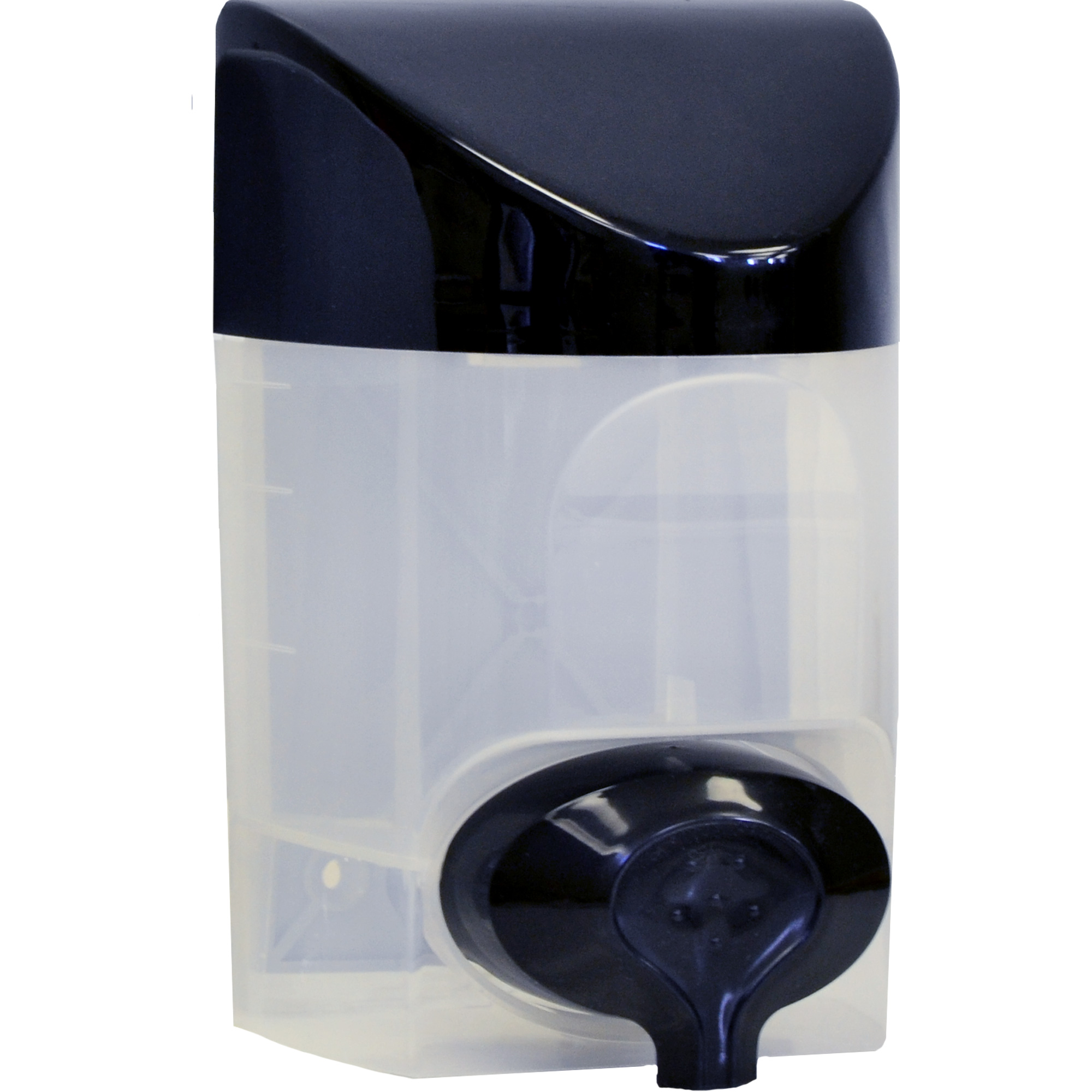 Distributrice pour savon moussant à dessus ouvert, À pression, Capacité de 800 ml, Format Vrac