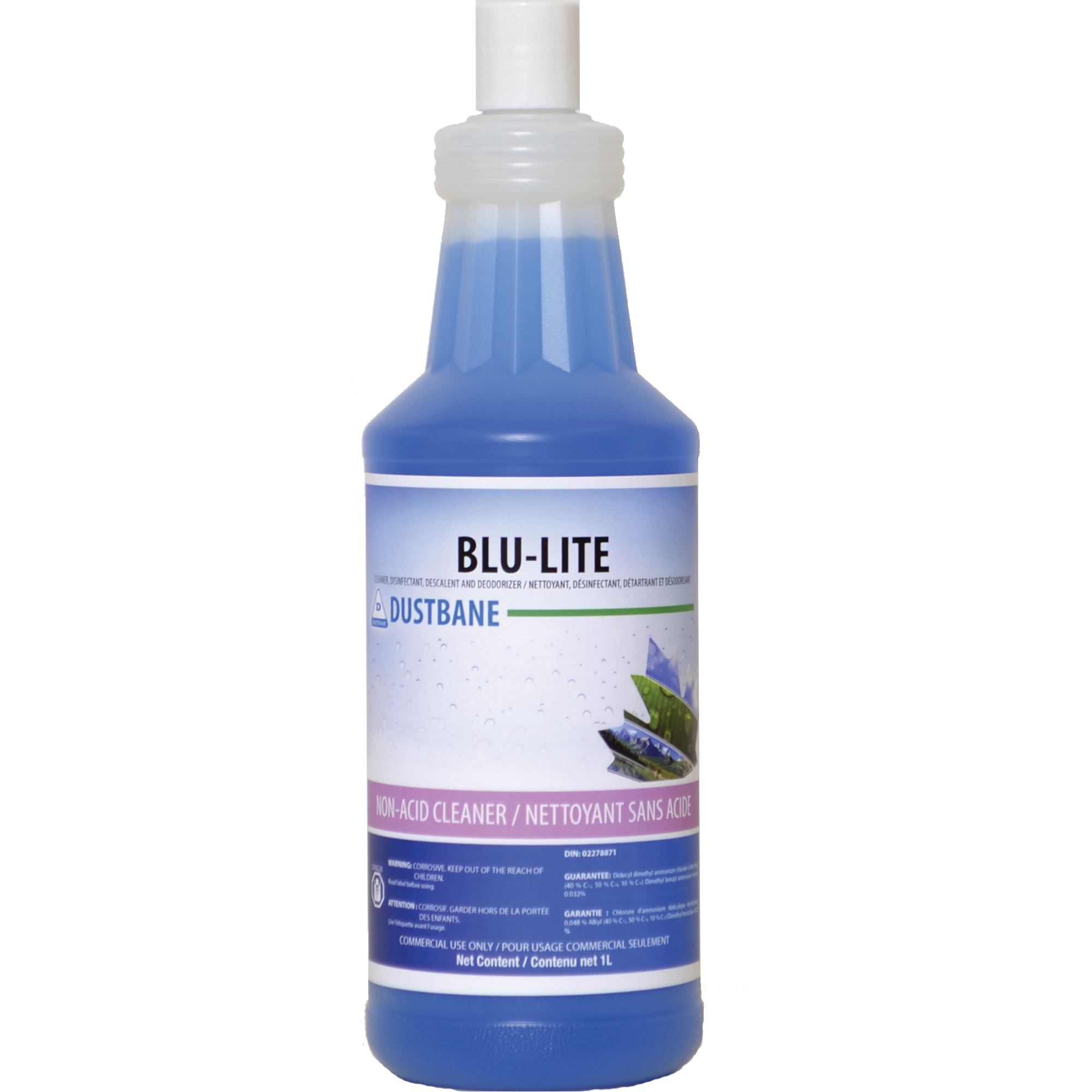 Nettoyant désinfectant pour cuvette Blu-Lite, 1 L, Bouteille