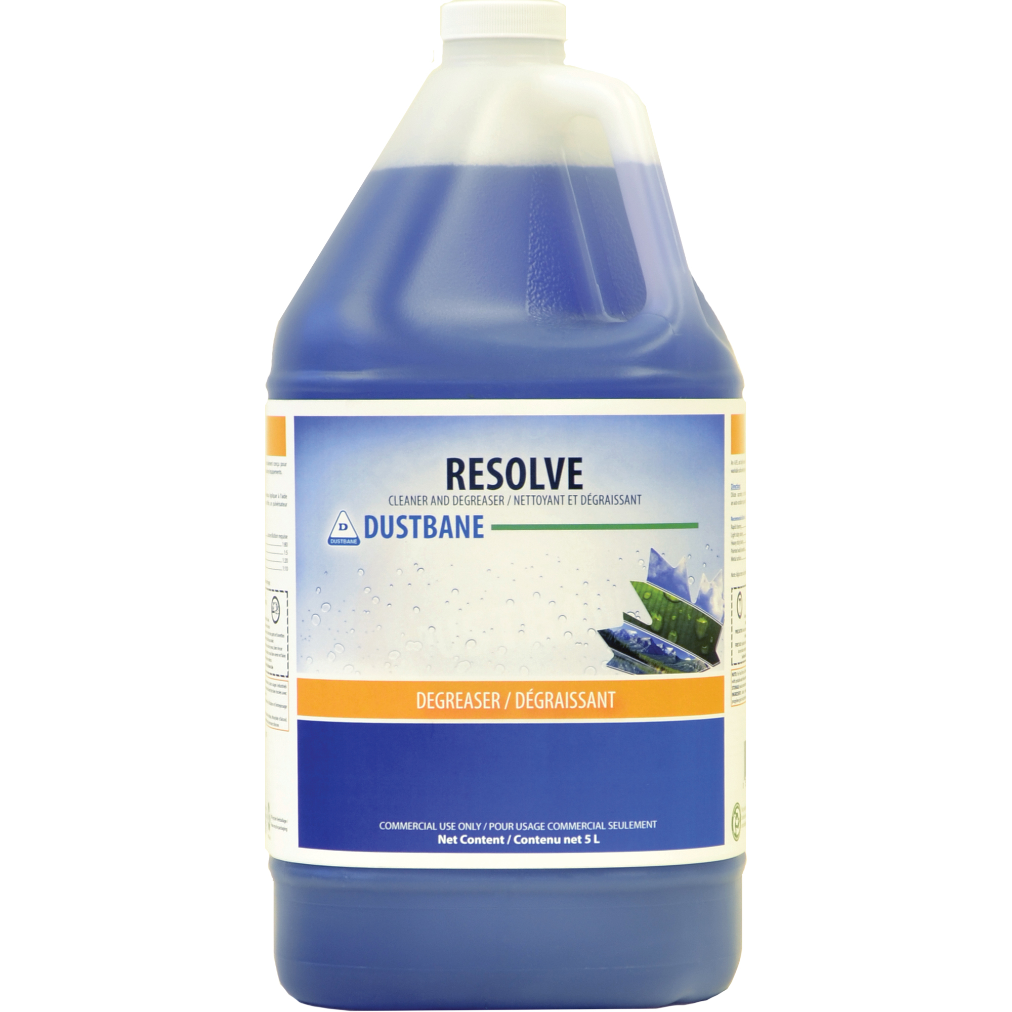 Nettoyant et dégraissant Resolve, 5 L, Cruche