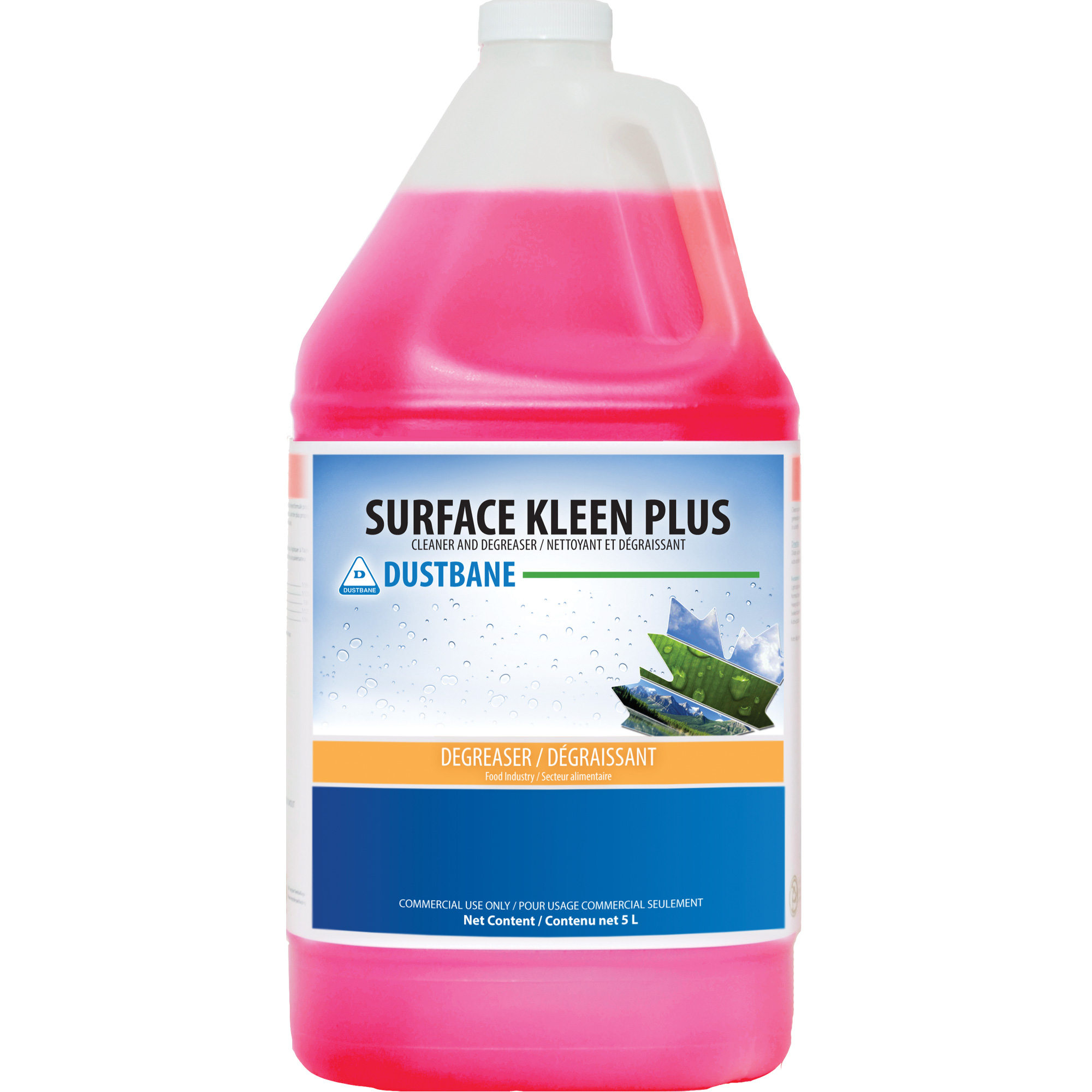 Nettoyant et dégraissant Surface Kleen Plus, 5 L, Cruche