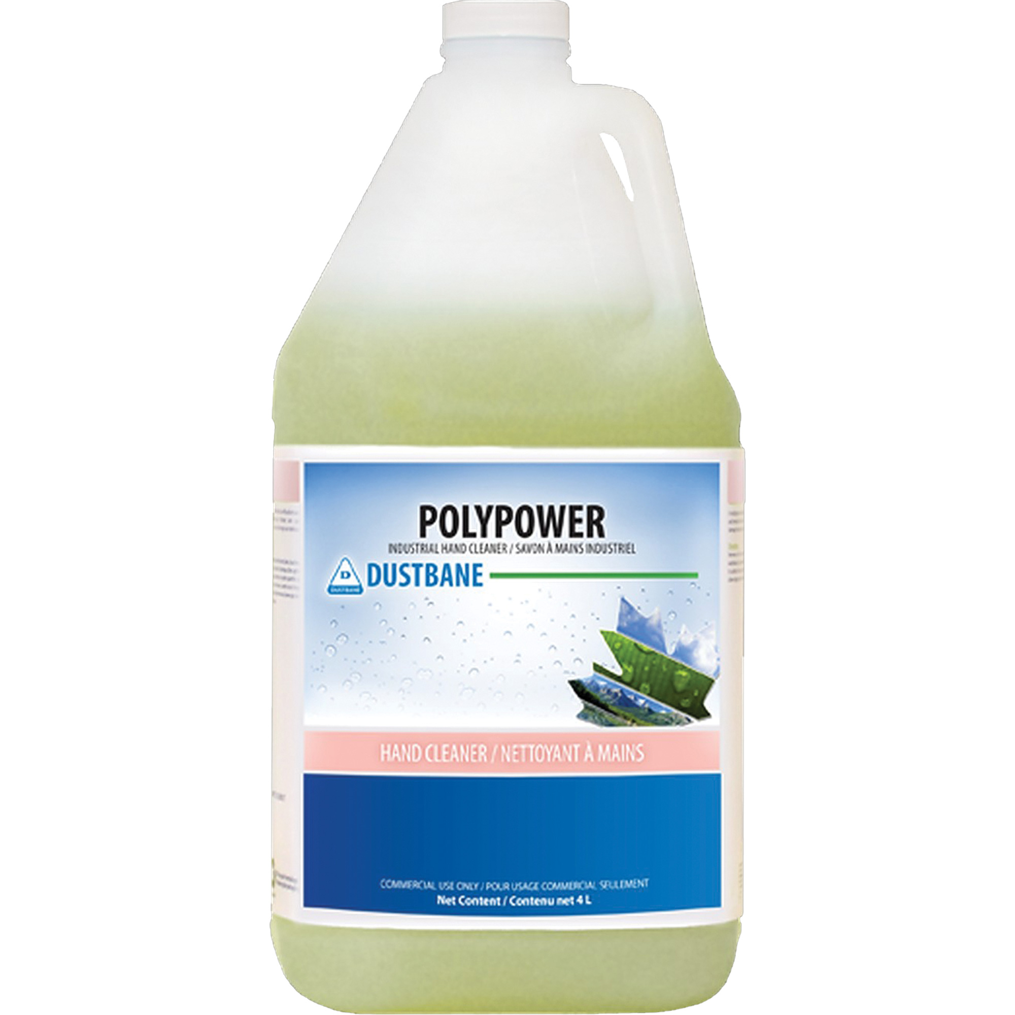 Nettoyant industriel pour les mains Polypower, Crème, 4 L, Cruche, Parfumé