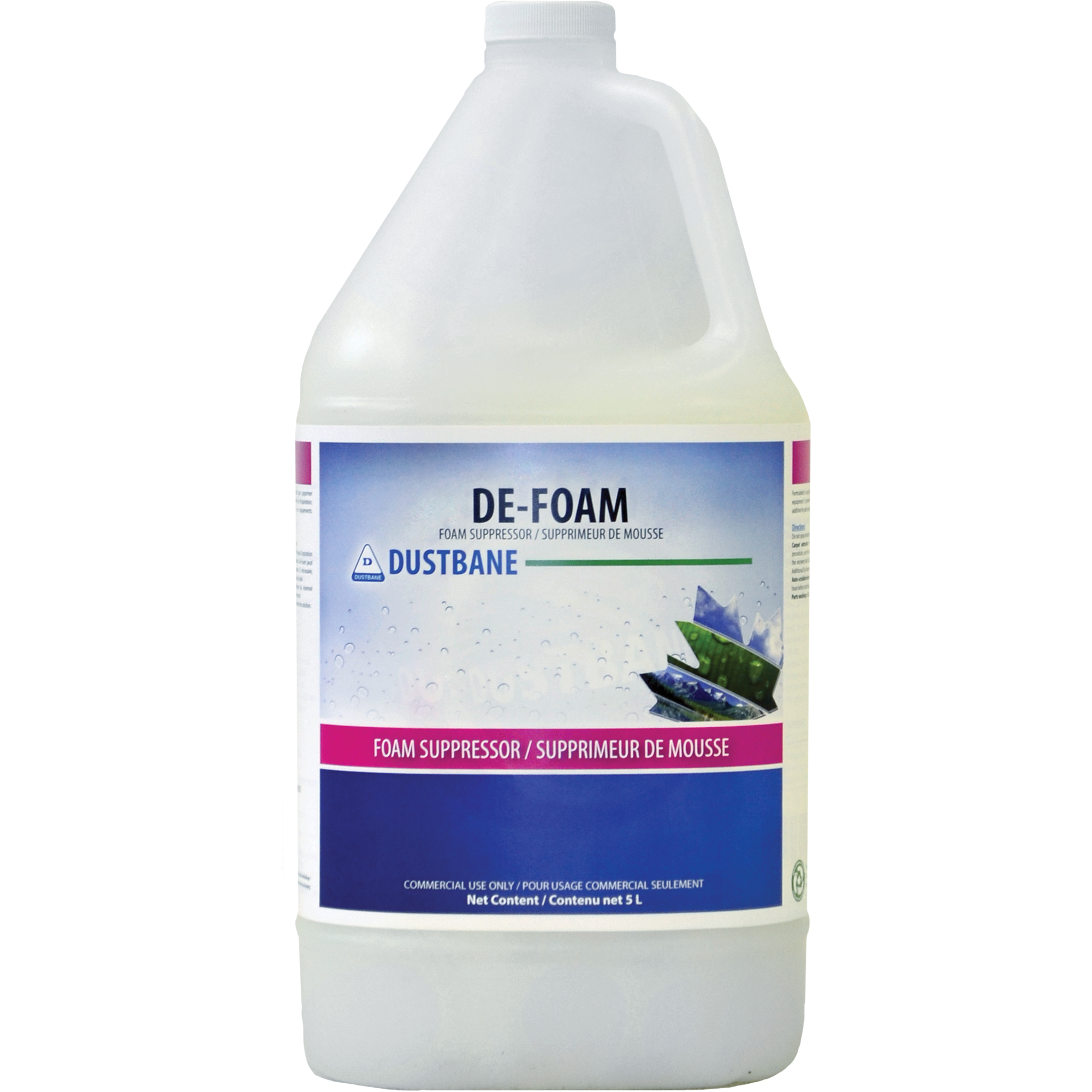 Suppresseur de mousse De-Foam, 5 L, Cruche