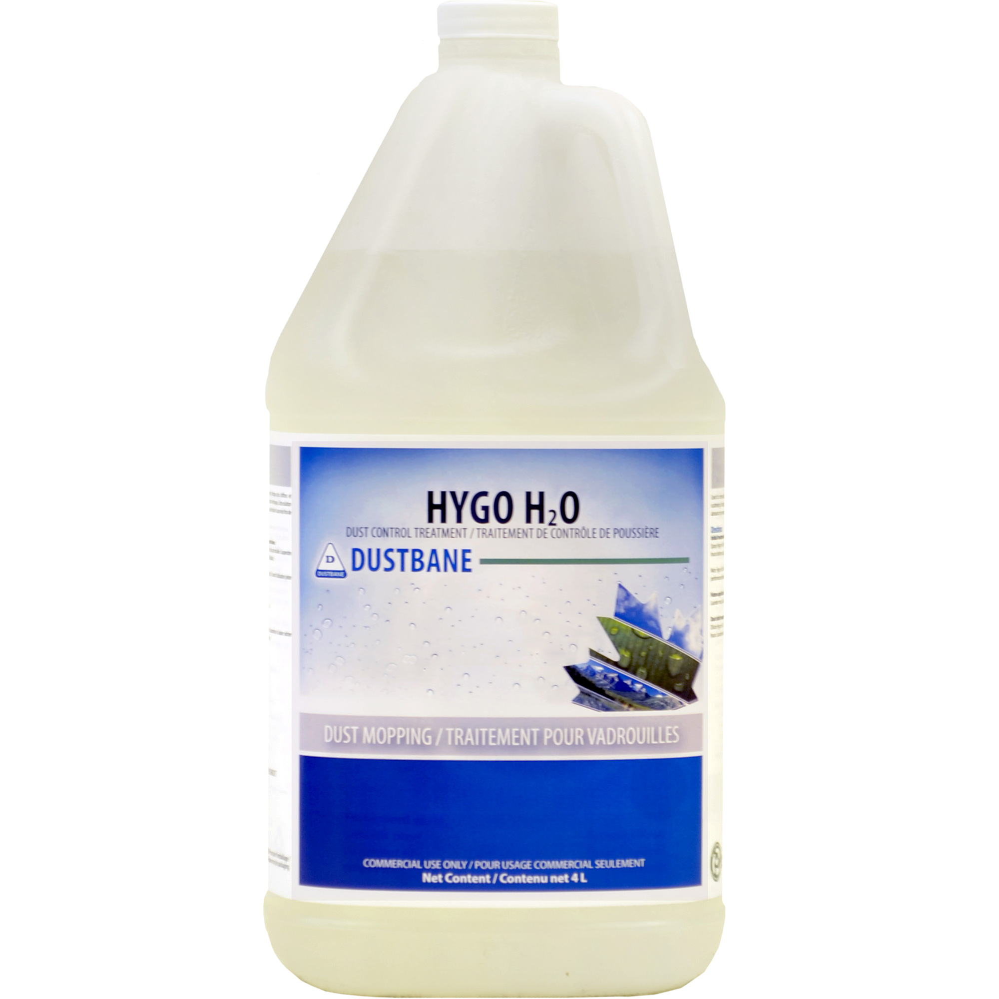 Traitement de contrôle de poussière Hygo H2O, 4 L, Cruche