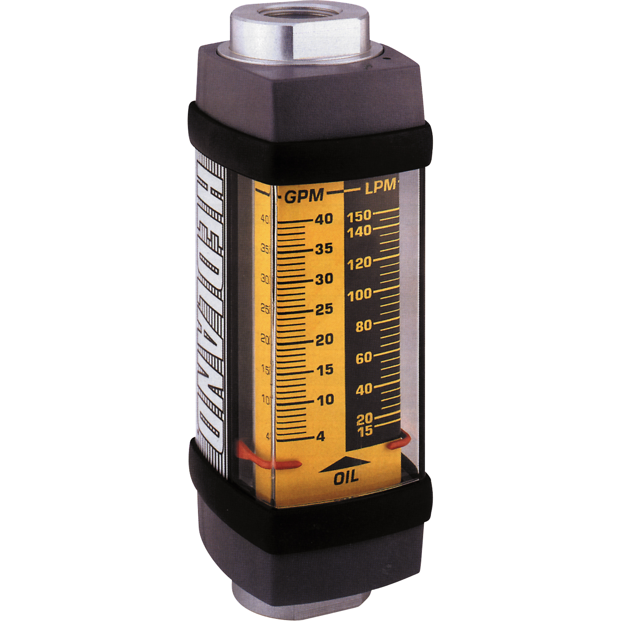 Débitmètre 1-10 gal./min d'huile, Analogique