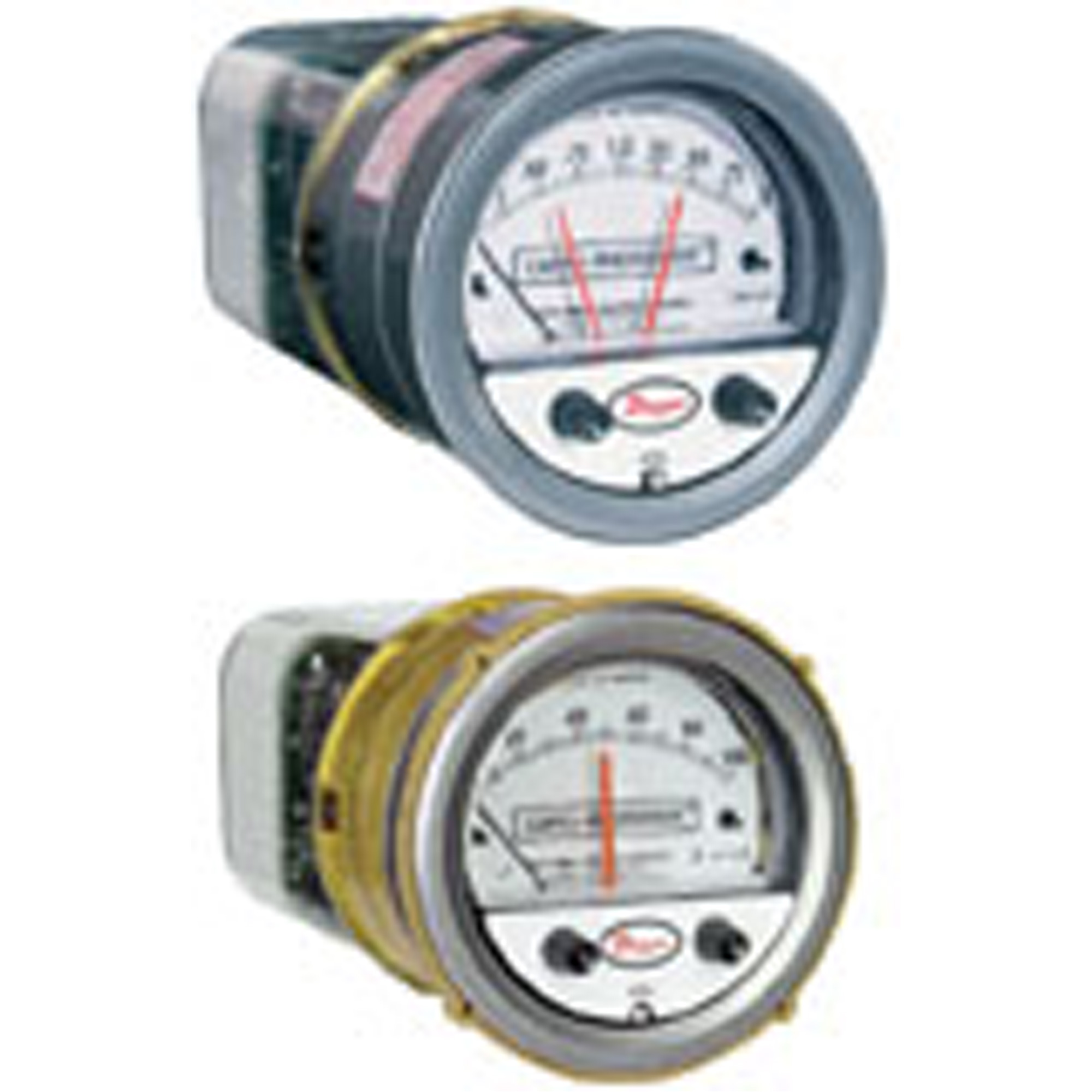 Pressostat/manomètre de série 43000 Capsu-PhotohelicMD, 5", 0 - 30 po en c.e., Fixation sur panneau, Analogique