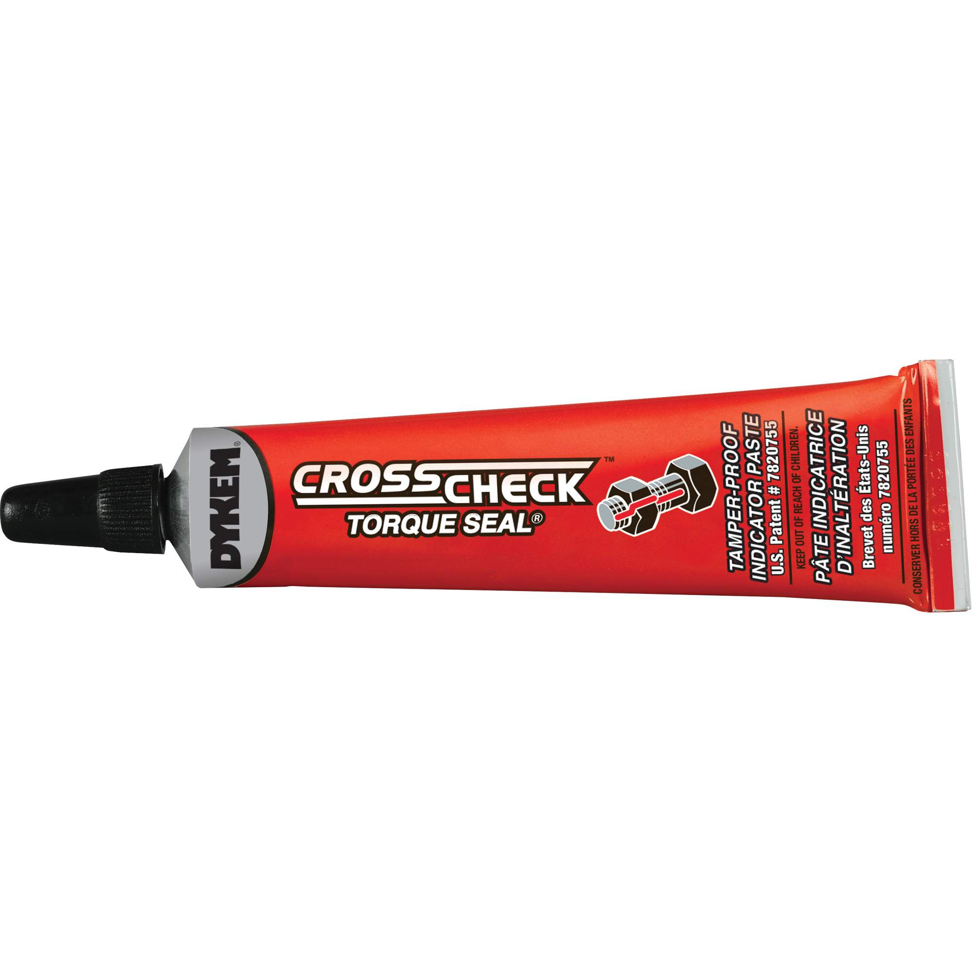 Pâte indicatrice inviolable Cross-CheckMC Torque SealMD, 1 oz, Tube, Rouge