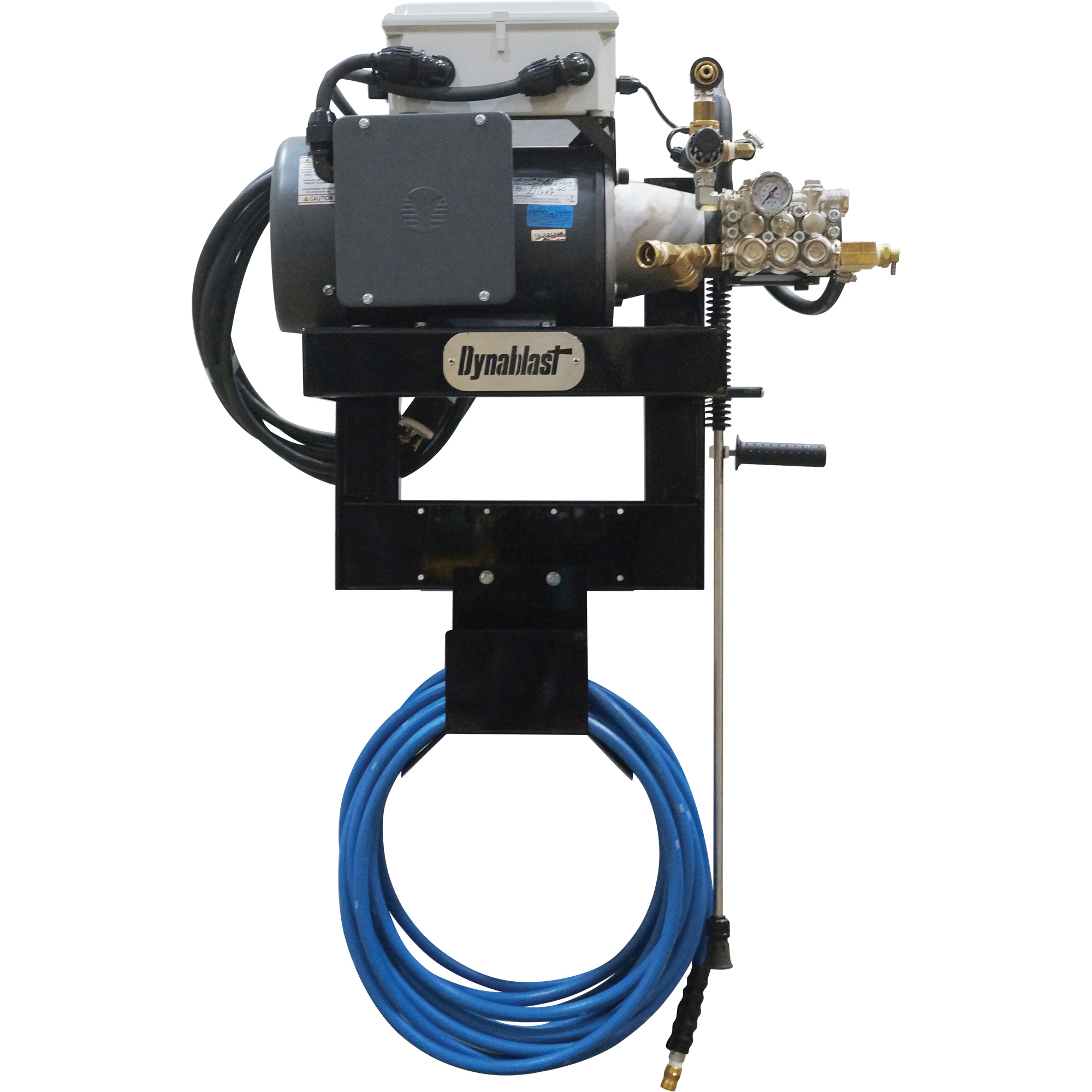 Laveuse à pression à eau chaude et froide murale 230V, Électrique, 1900 PSI, 4 gal./min