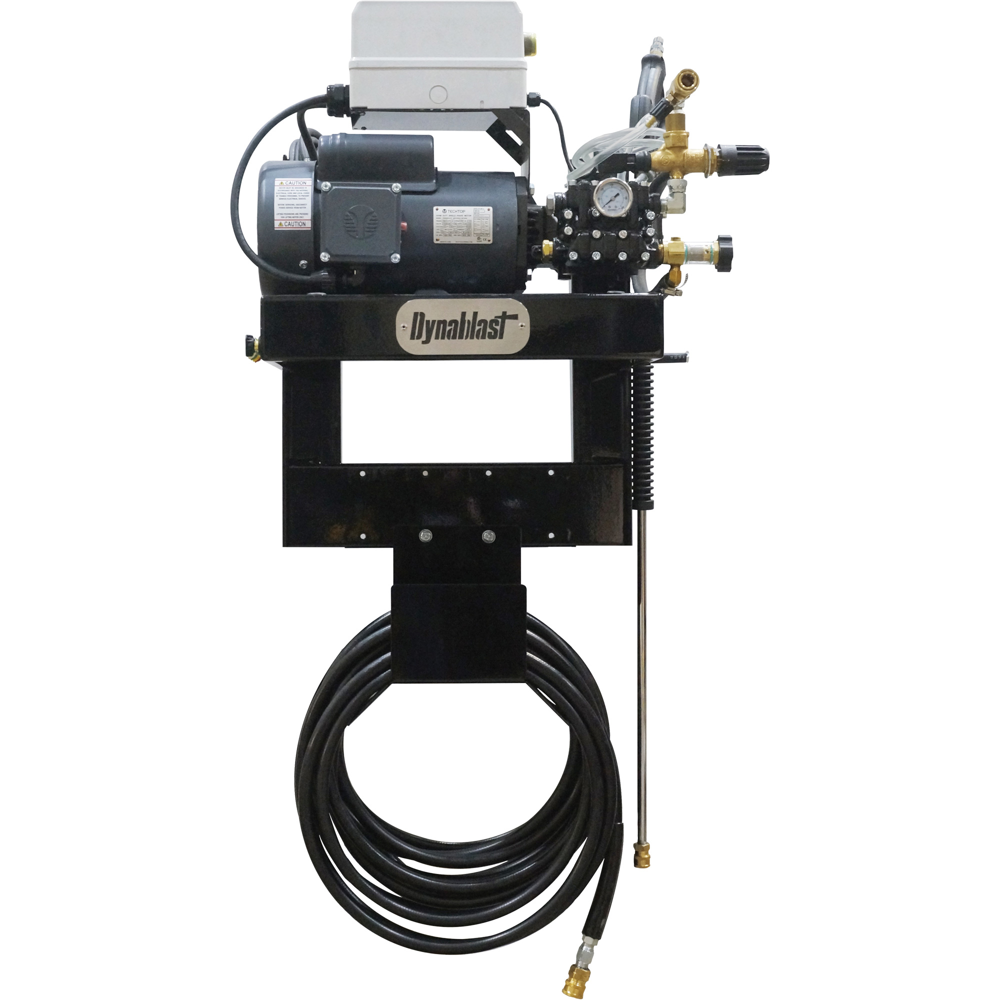 Laveuse à pression à eau froide murale avec arrêt automatique différé, Électrique, 1000 psi, 3 gal./min