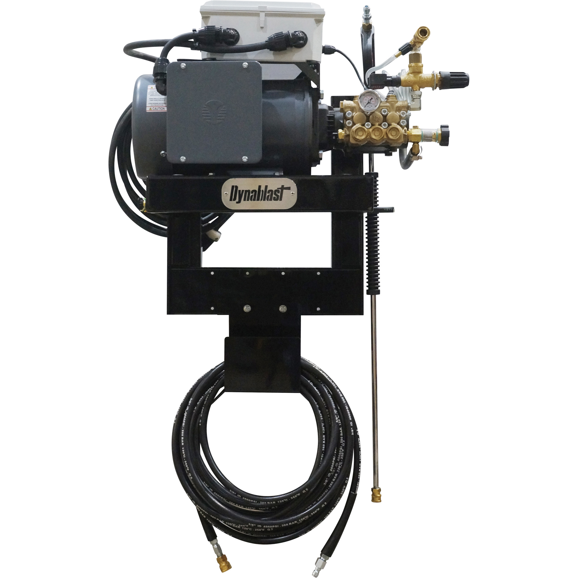 Laveuse à pression à eau froide murale avec arrêt automatique différé, Électrique, 2100 psi, 3.6 gal./min