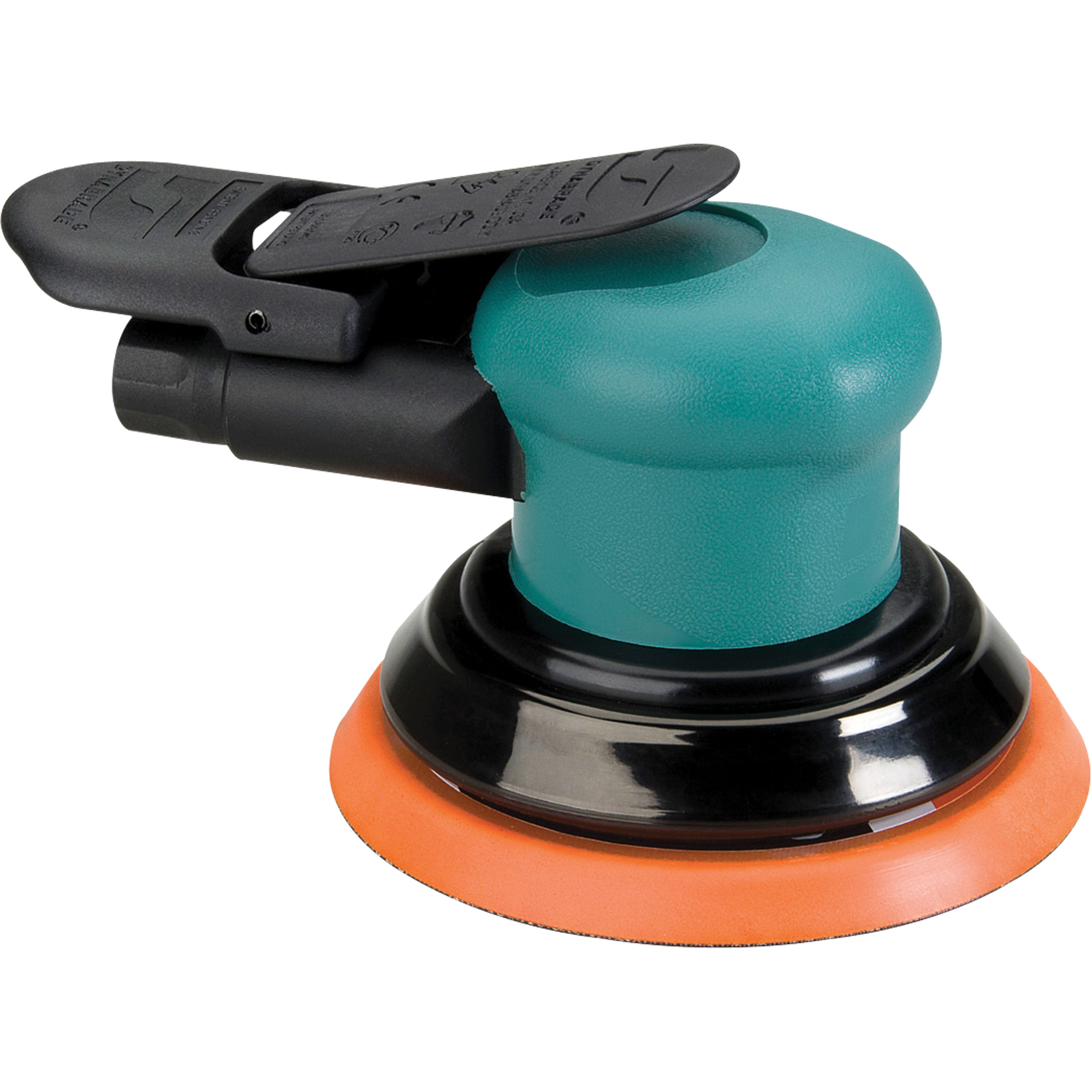 Ponceuses à orbite aléatoire 5" sans aspirateur Dynorbital-SpiritMC, Dia 5", Entrée 1/4" NPT, 12 000 Tr/min