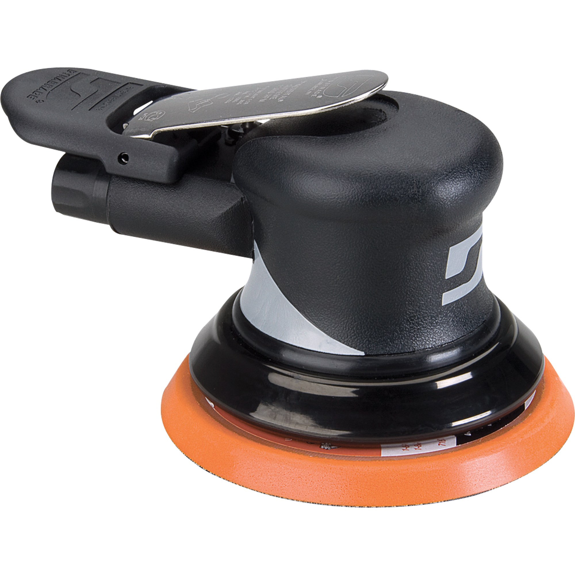 Ponceuses à orbite aléatoire 5" sans aspirateur DynorbitalMD suprême, Dia 5", Entrée 1/4" NPT, 12 000 Tr/min