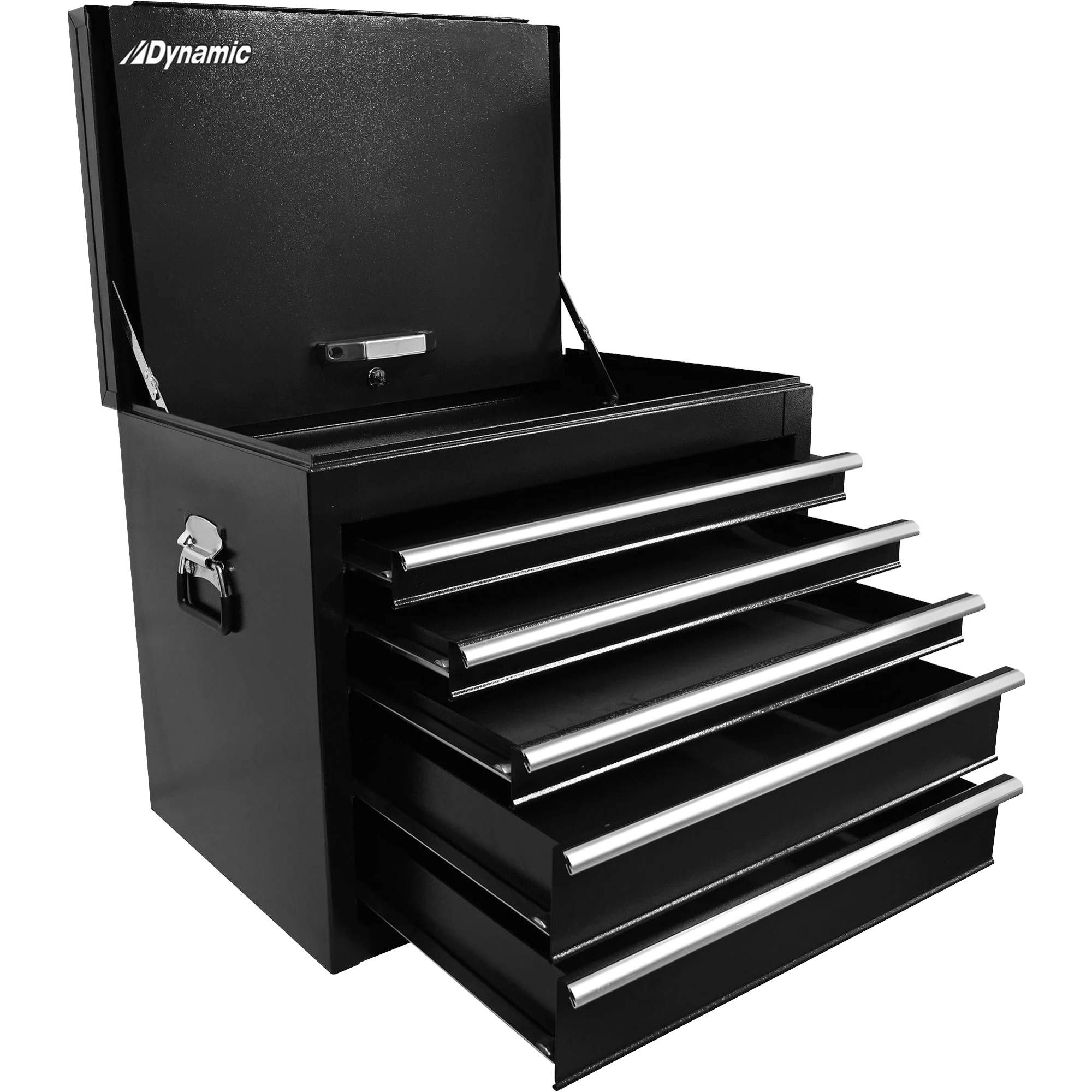 Coffre à outils pour camion, 27" la, 5 tiroirs, Noir