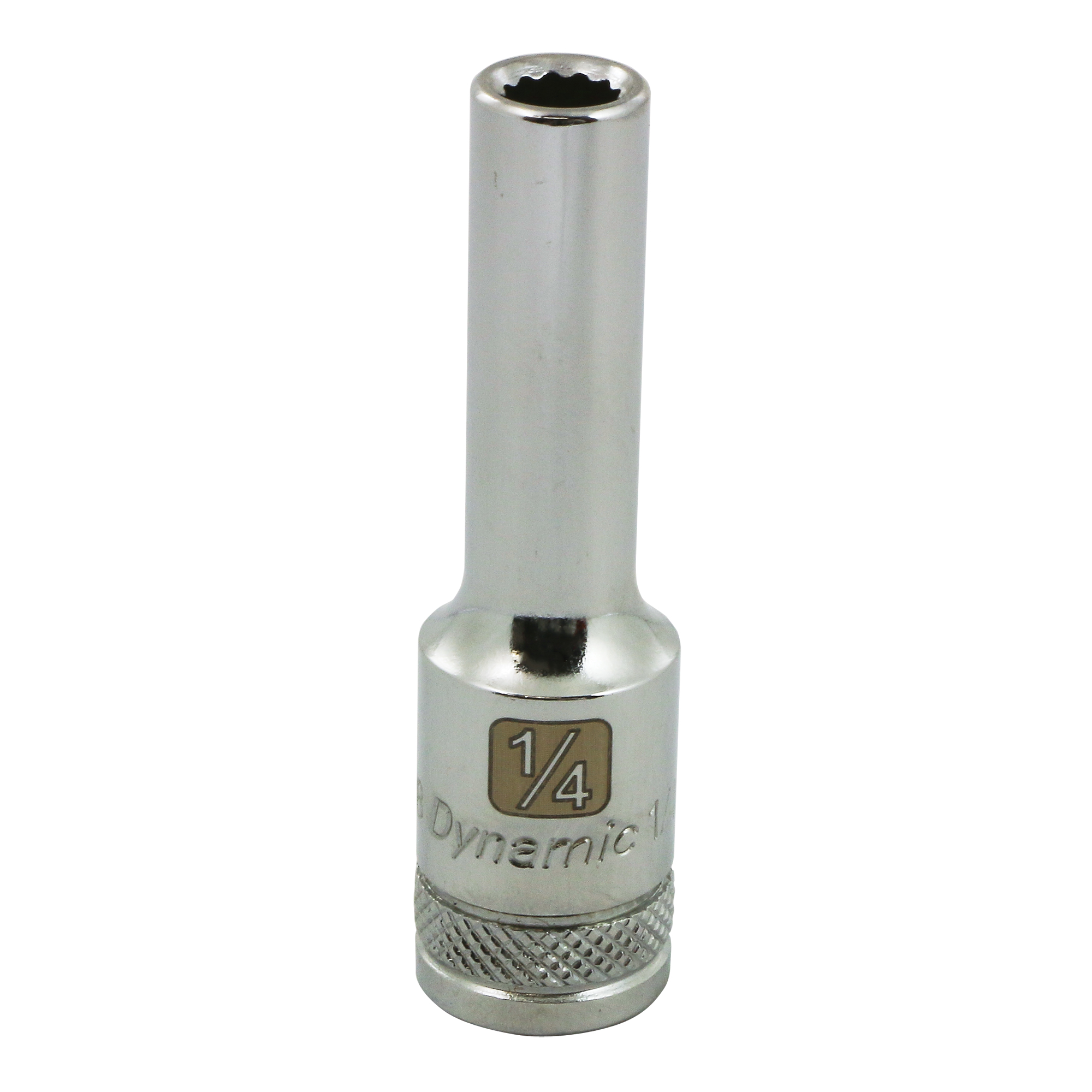 Douille SAE, 1/2", Prise 3/8", 12 pans, Profond