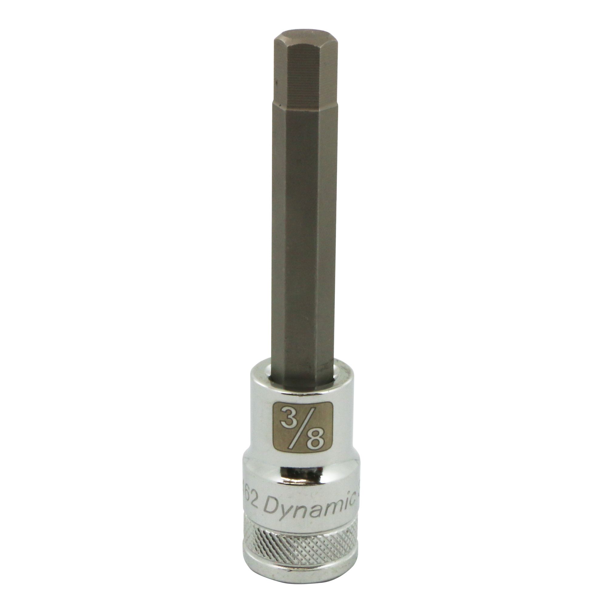 Longue douille à embout SAE, 3/8" x 3,94" lo, Prise 1/2"