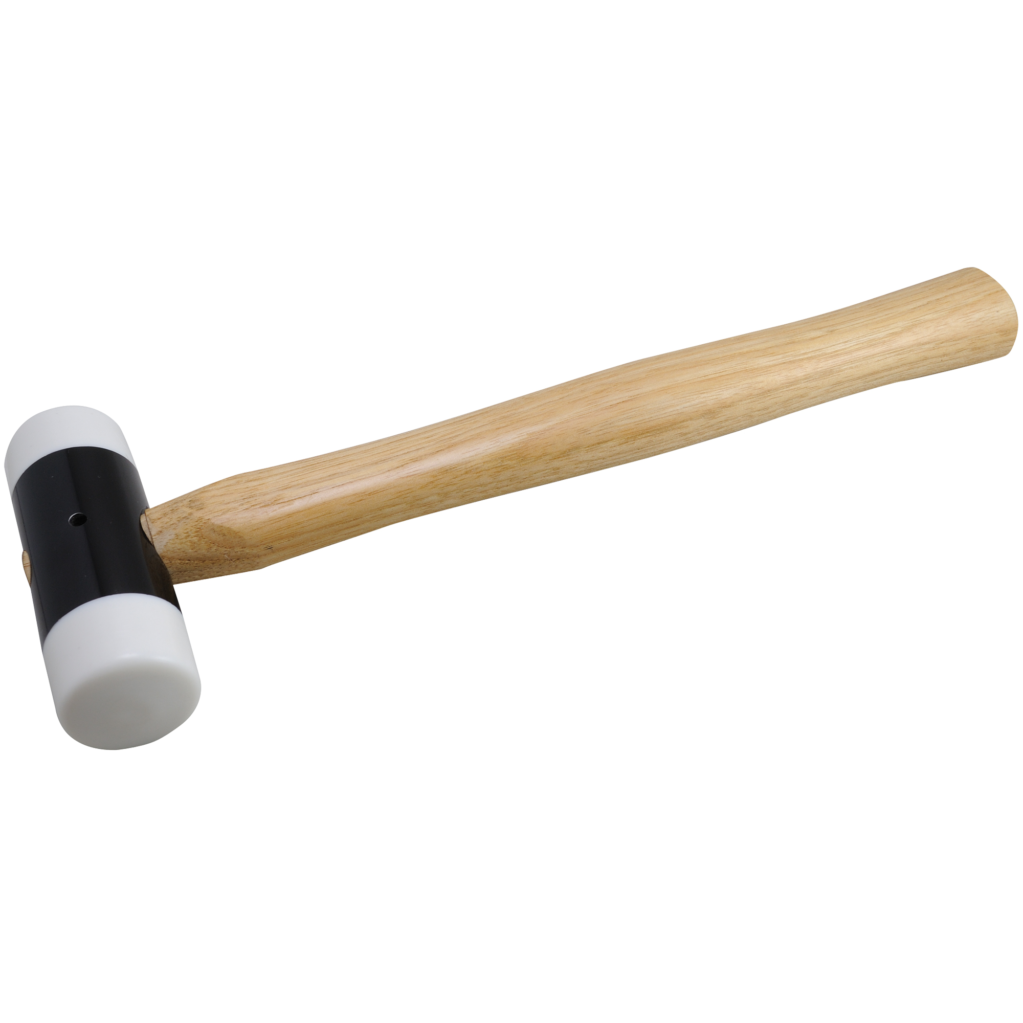 Marteau à frappe douce, Poids de la tête 14 oz, Face Ordinaire, Prise Bois, 11-5/8" lo