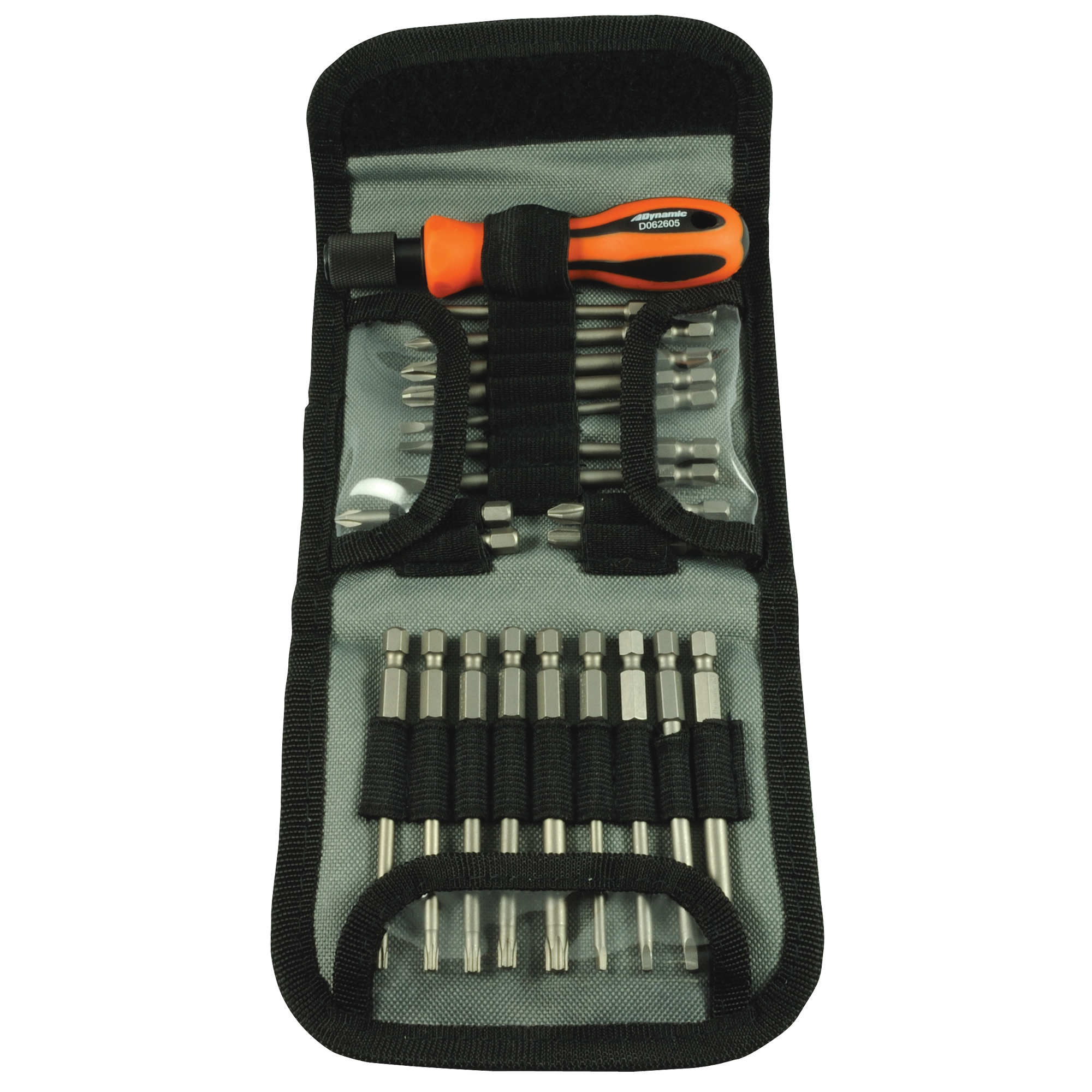 Tournevis multi embouts, 6-1/2" lo, Prise Coussinée