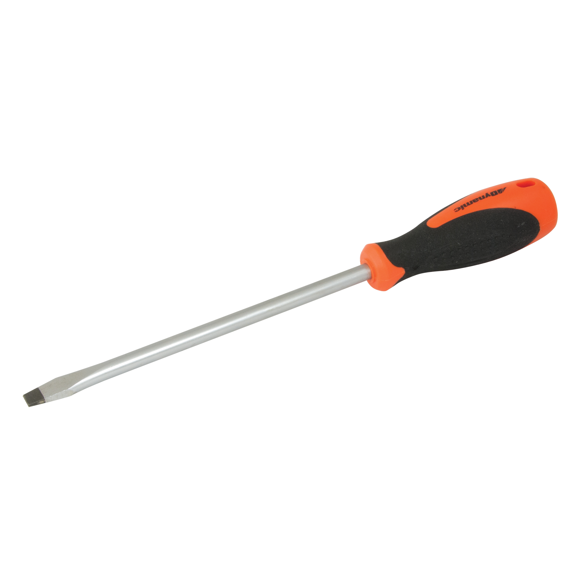 Tournevis pour écrous à fente, Tige de 3/8", Ronde, 12-5/8" lo, Prise en Coussinée