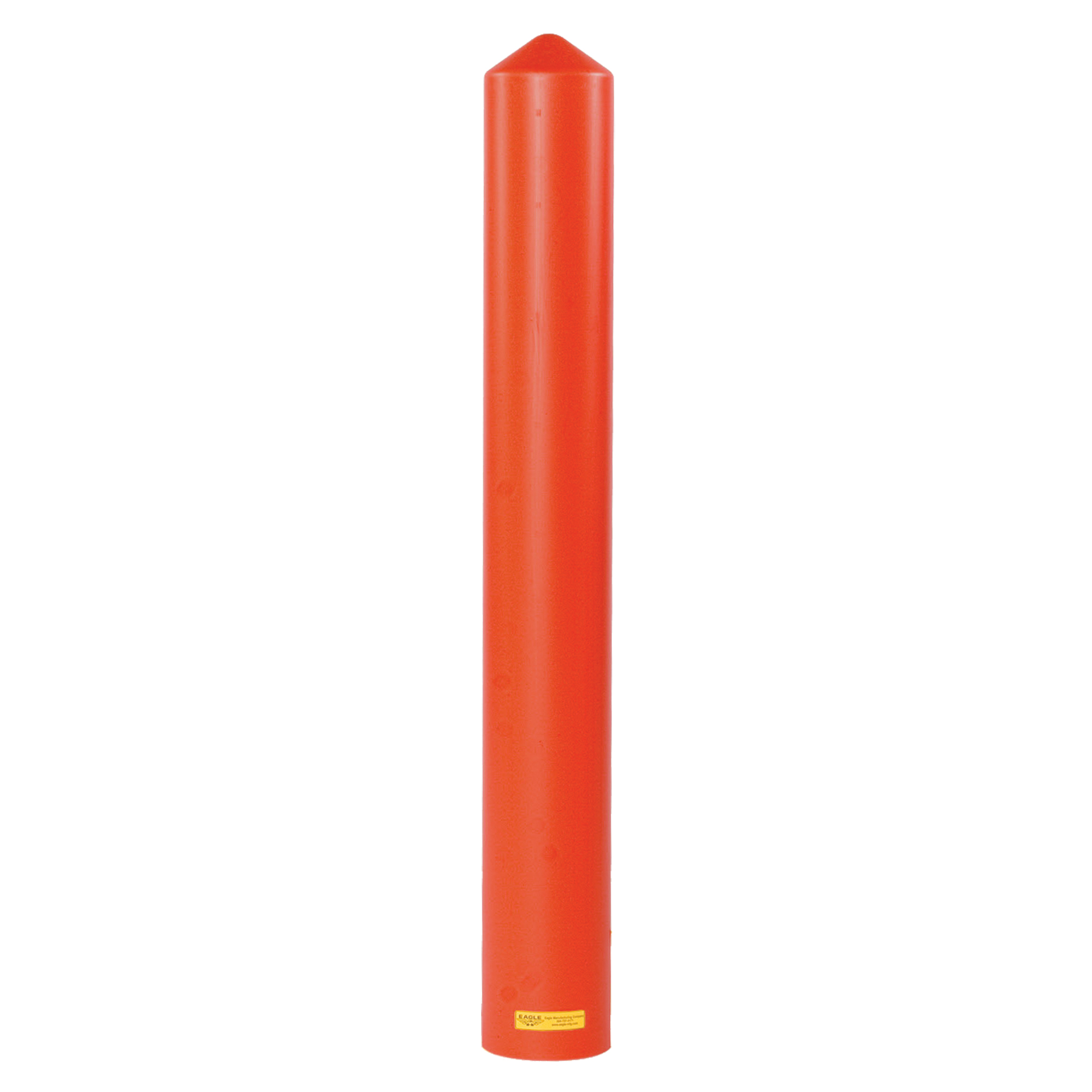 Enveloppe lisse pour butoir, 4" dia. x 56" l, Rouge