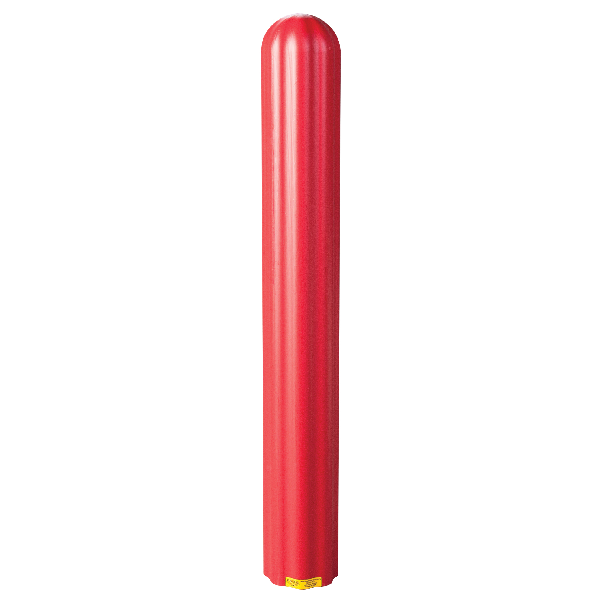 Enveloppe nervurée pour butoir, 8" dia. x 56" l, Rouge