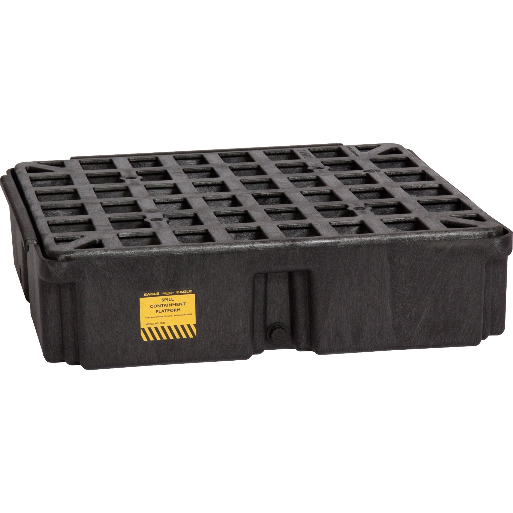 Plateforme de déversement modulaire, Capacité de déversement 15 gal. US, 26" x 26,25" x 6,5"