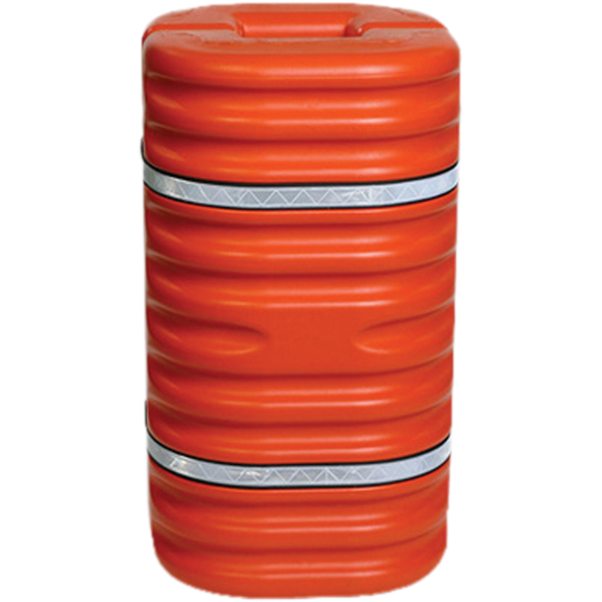 Protecteur de colonne, Ouverture intérieure 10", 24" lo x 24" la x 42" h, Orange