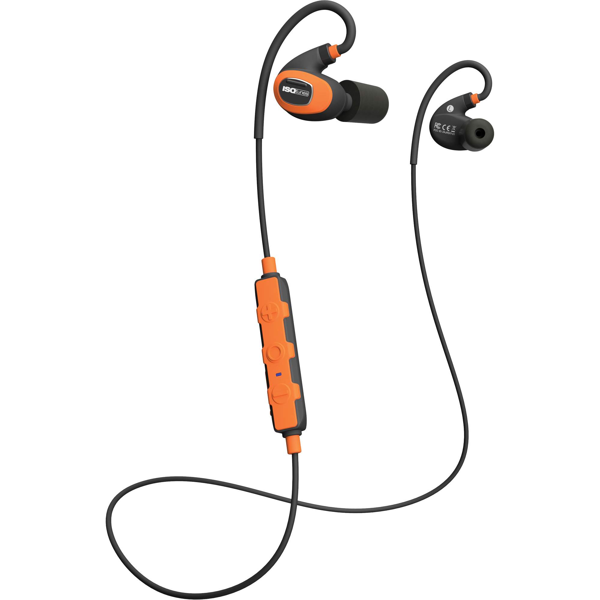 Écouteurs Bluetooth 2.0 Pro orange sécurité