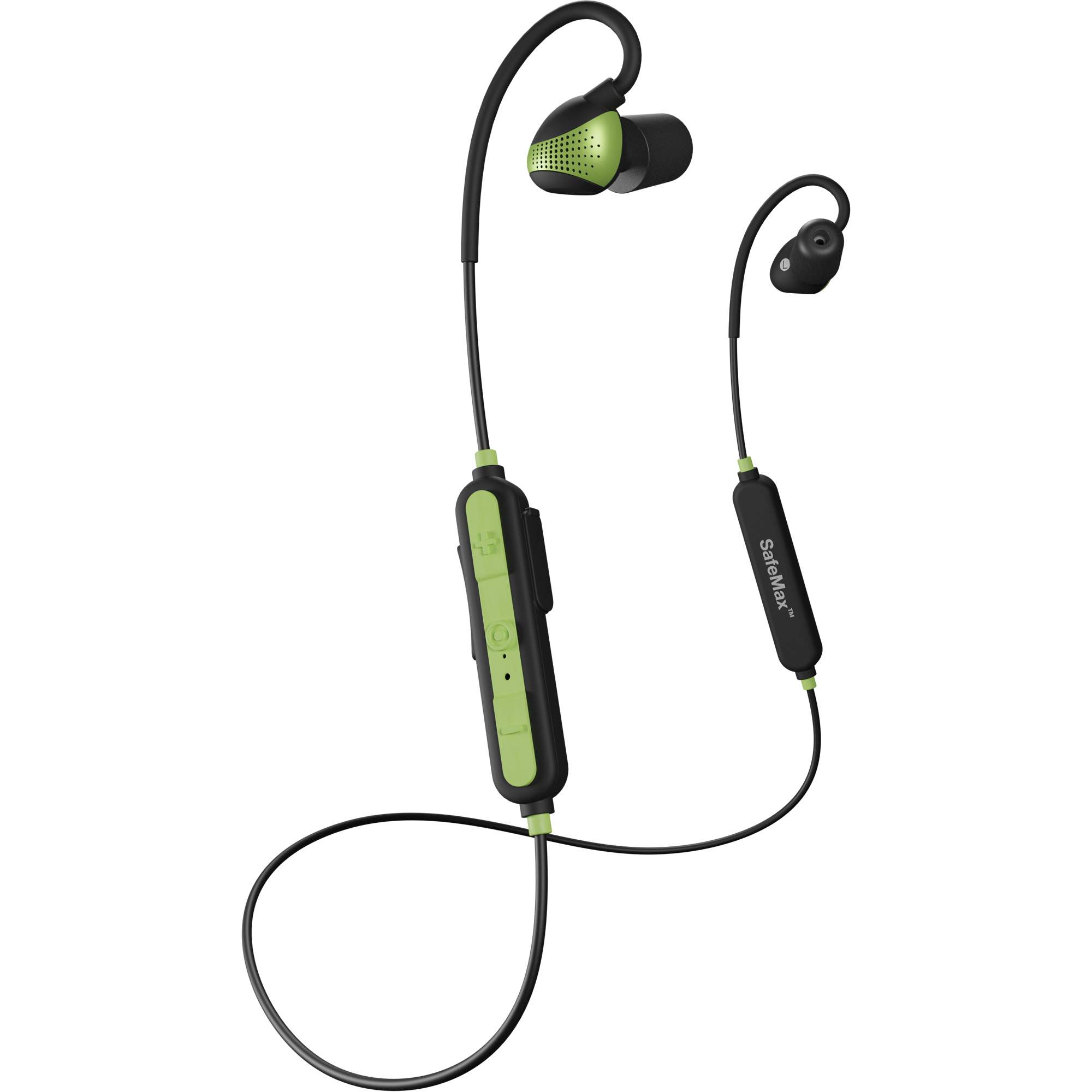 Écouteurs Bluetooth Pro Aware vert sécurité