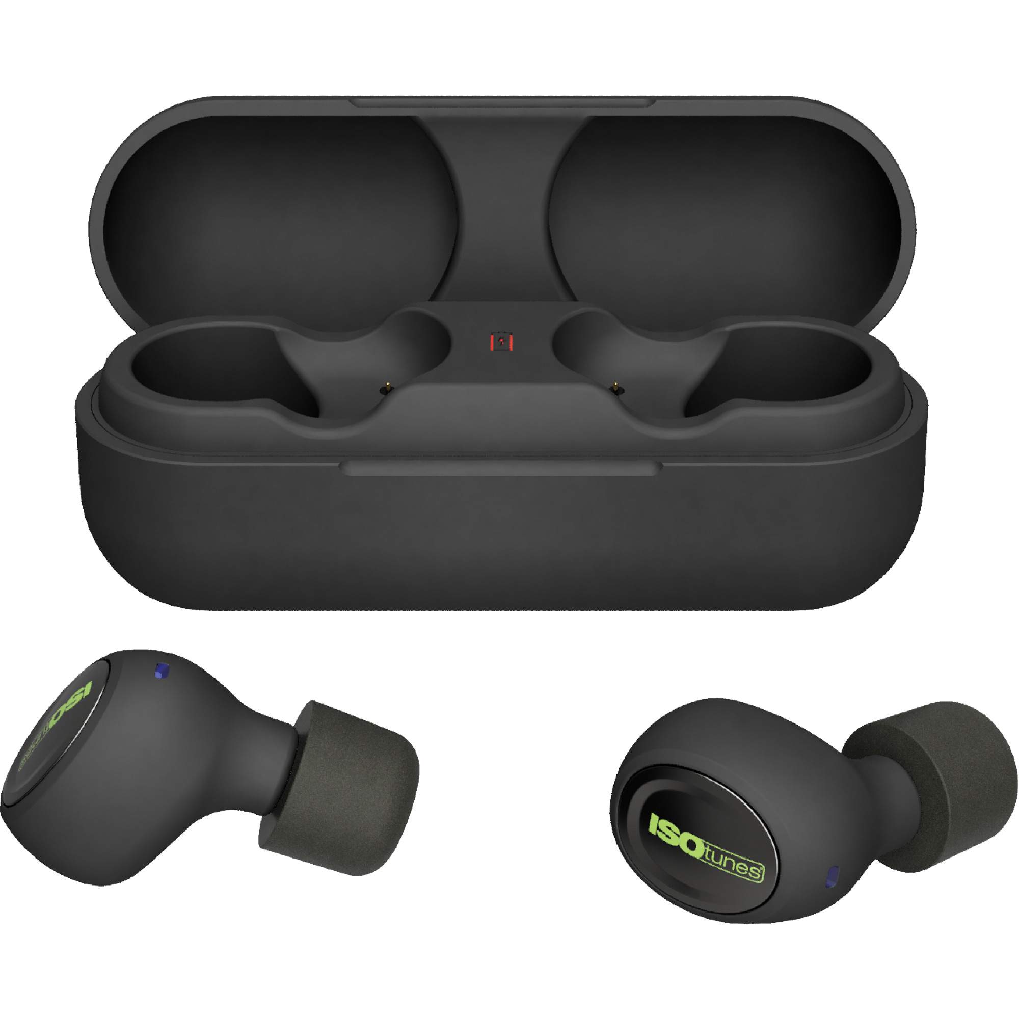 Écouteurs sans fil Bluetooth 2.0 Free noir mat