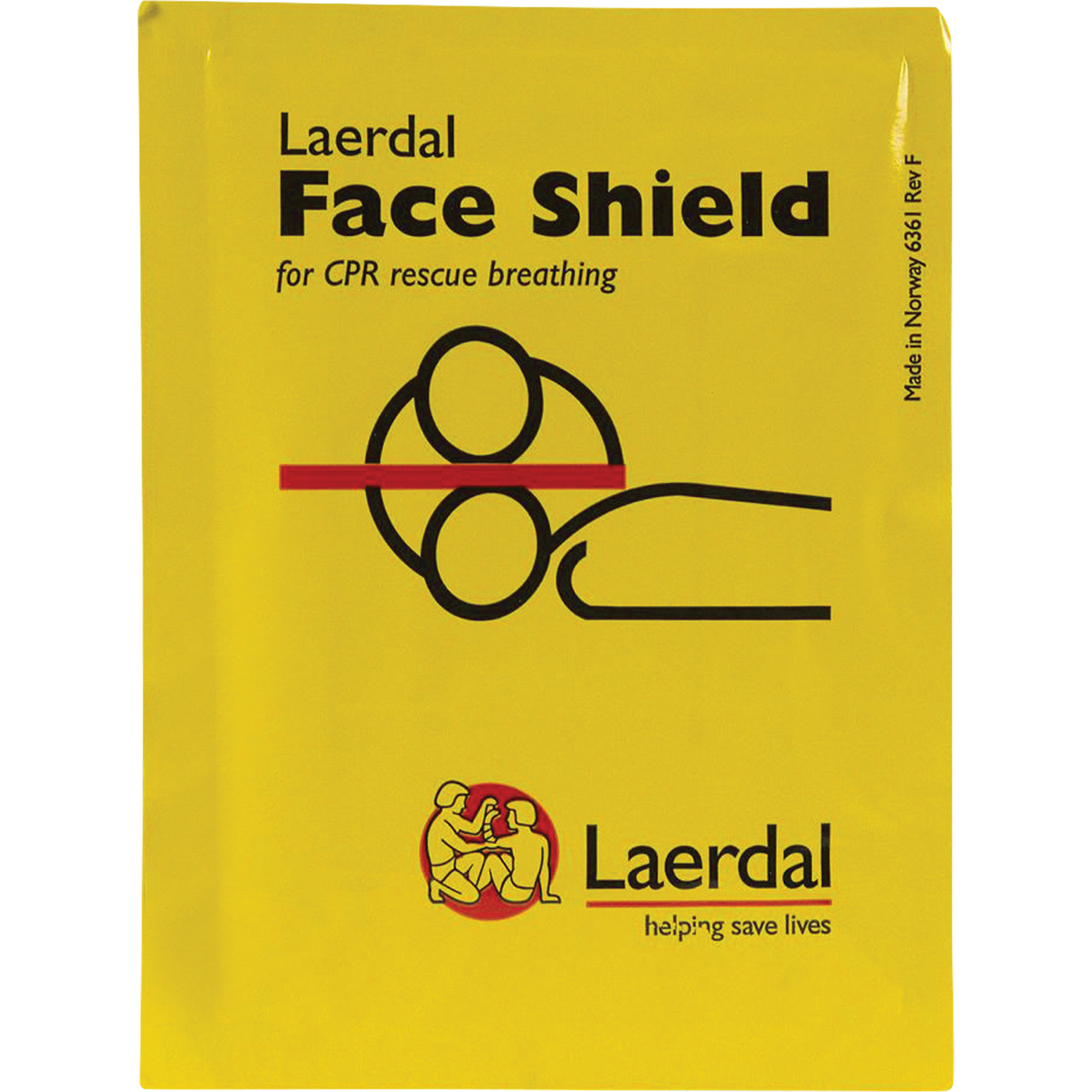 Écran facial LaerdalMD, Masque à usage unique, Classe 1/Classe 2