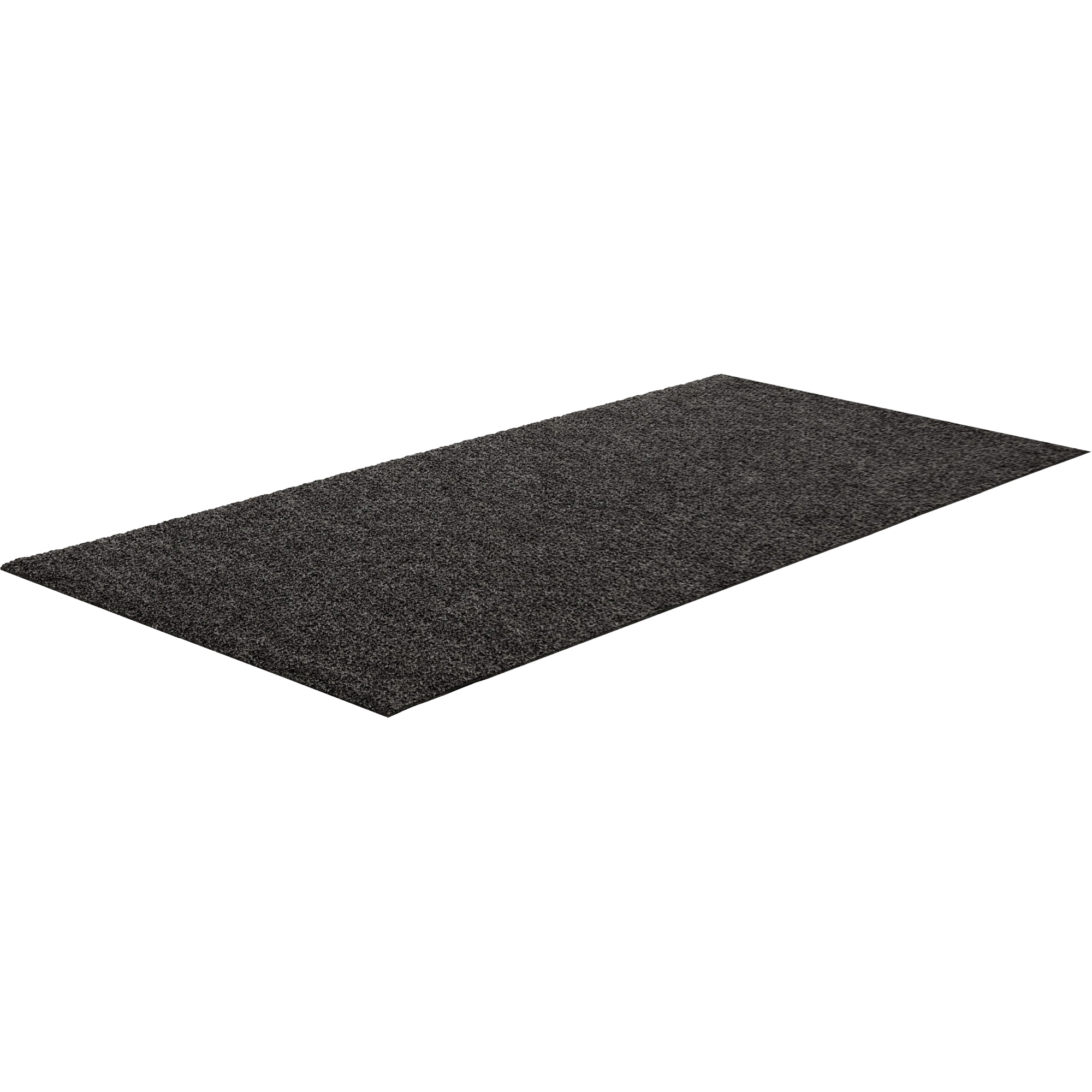 Tapis d’entrée commerciale RainierMC, Essuie-pieds/grattoir, 3-1/2' x 10' x 3/8", Charbon