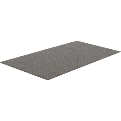 Tapis d’intérieur/extérieur Tundra, Latex/Polypropylène, Grattoir Type, Motif Velours touffeté, 3-1/2' x 10', Charbon