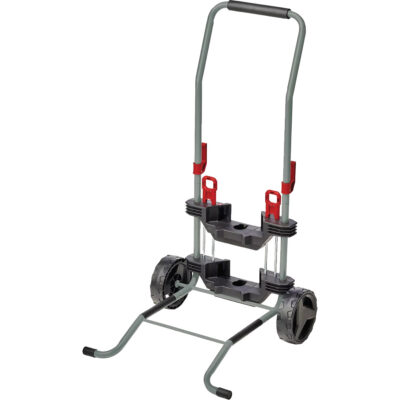 Chariot mobile pour dévidoir et jardin, 5'
