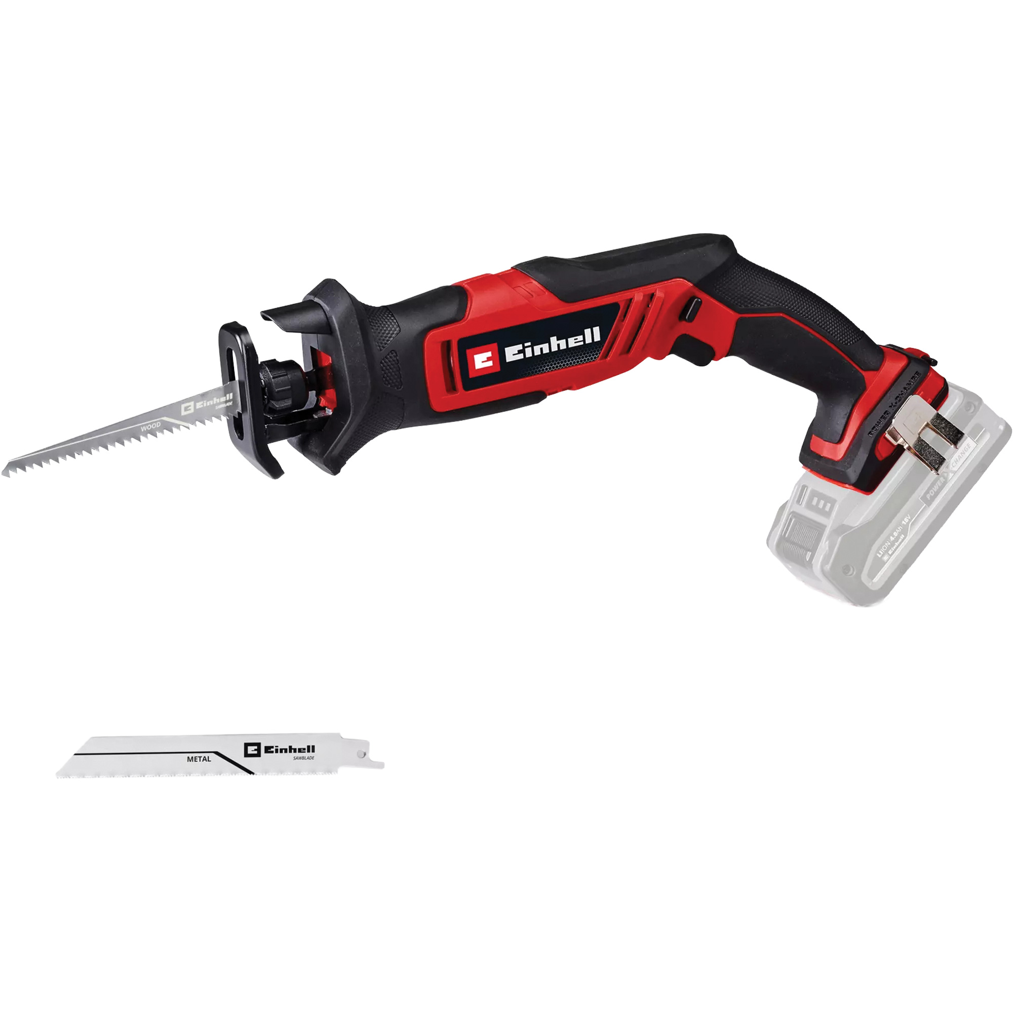 Scie alternative compacte à une main sans fil (outil seulement), 18 V, Lithium-ion Bloc-pile, 0-3000 coups/min