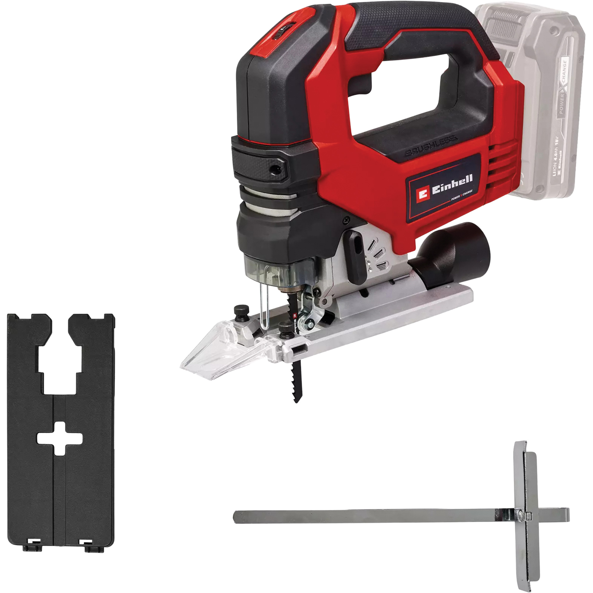 Scie sauteuse professionnelle sans fil à vitesse variable (outil seulement), 18 V, Lithium-ion, 0-3500 coups/min, 1-1/32" Longueur de la course
