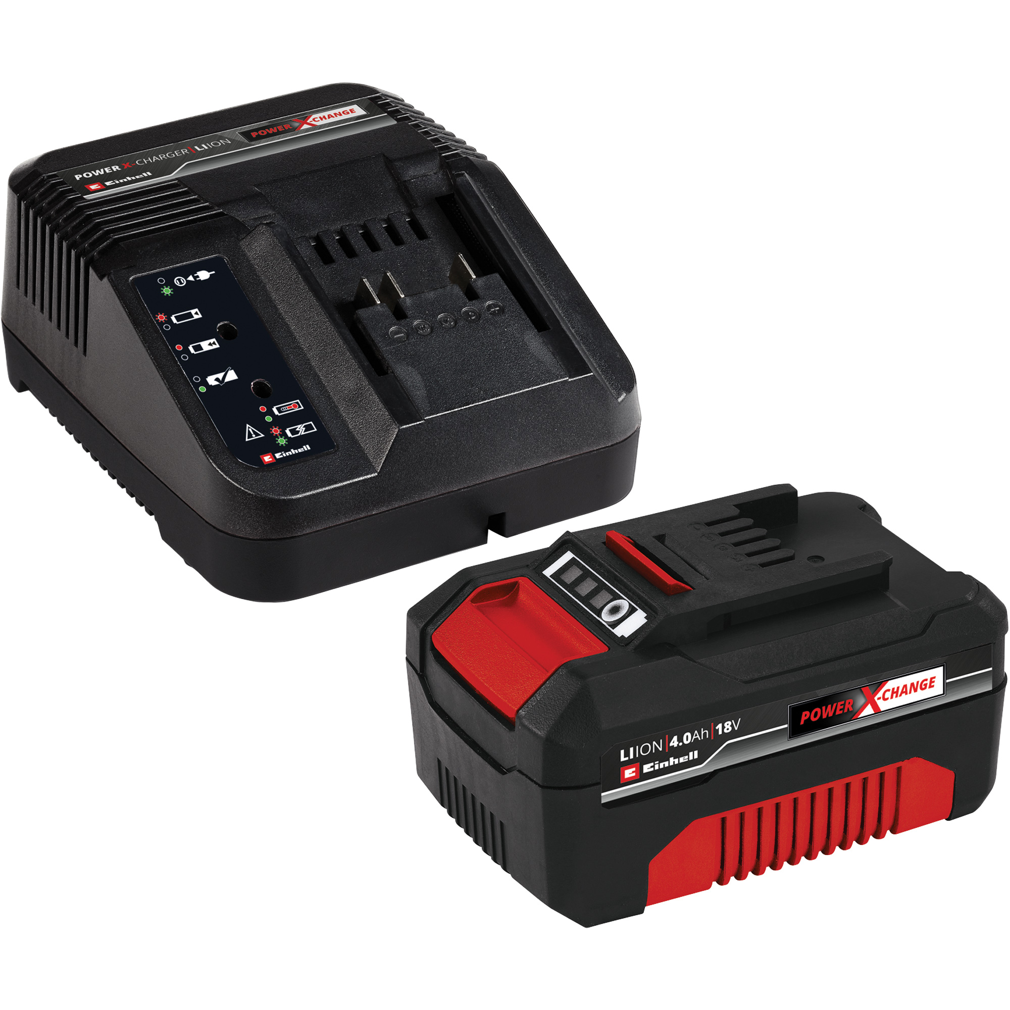 Trousse de démarrage batterie & chargeur Power X-Change, Lithium-ion, 18 V