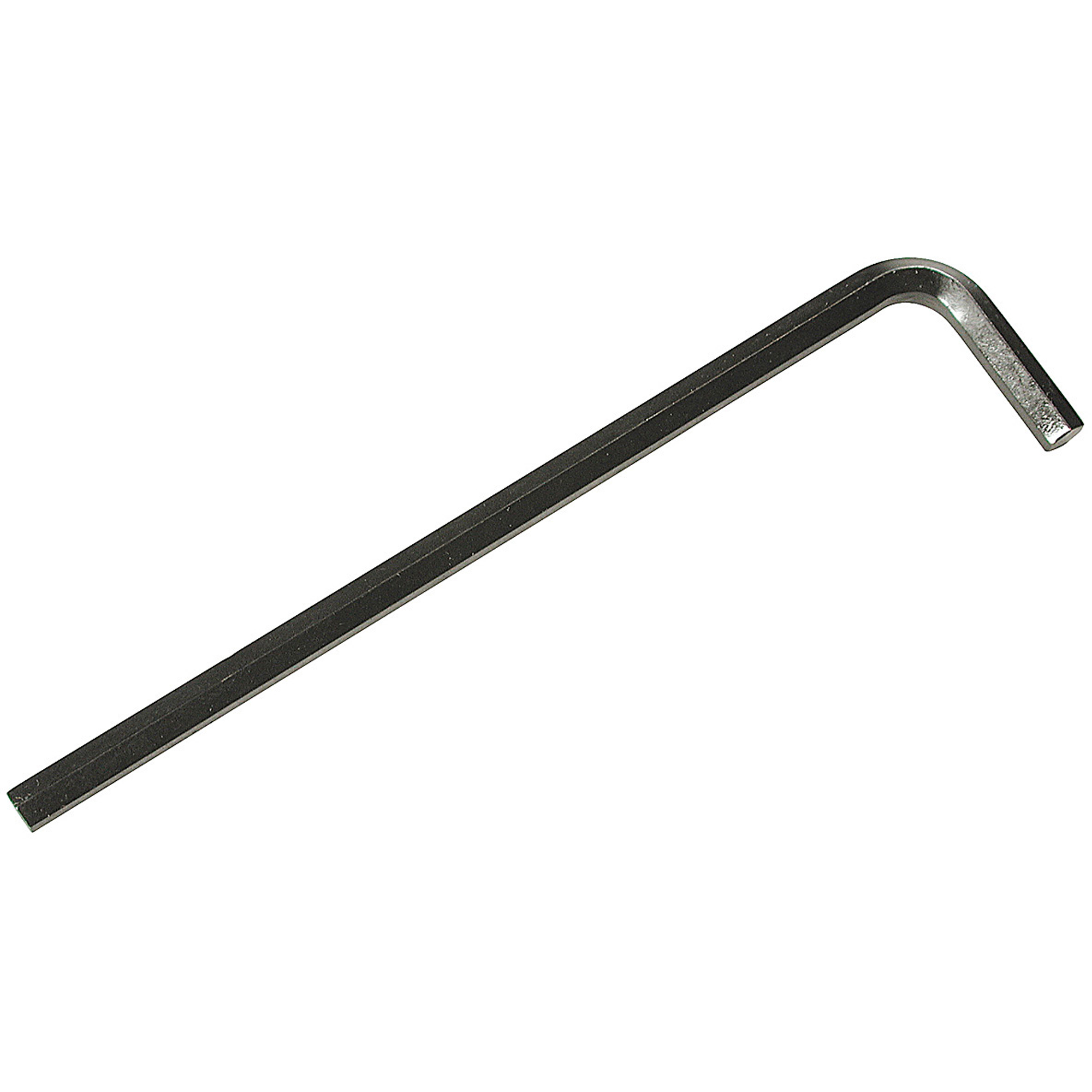 Clé hexagonale à bras long, embout Hexagonale, 3/16" x 4,5" lo, Forme en L