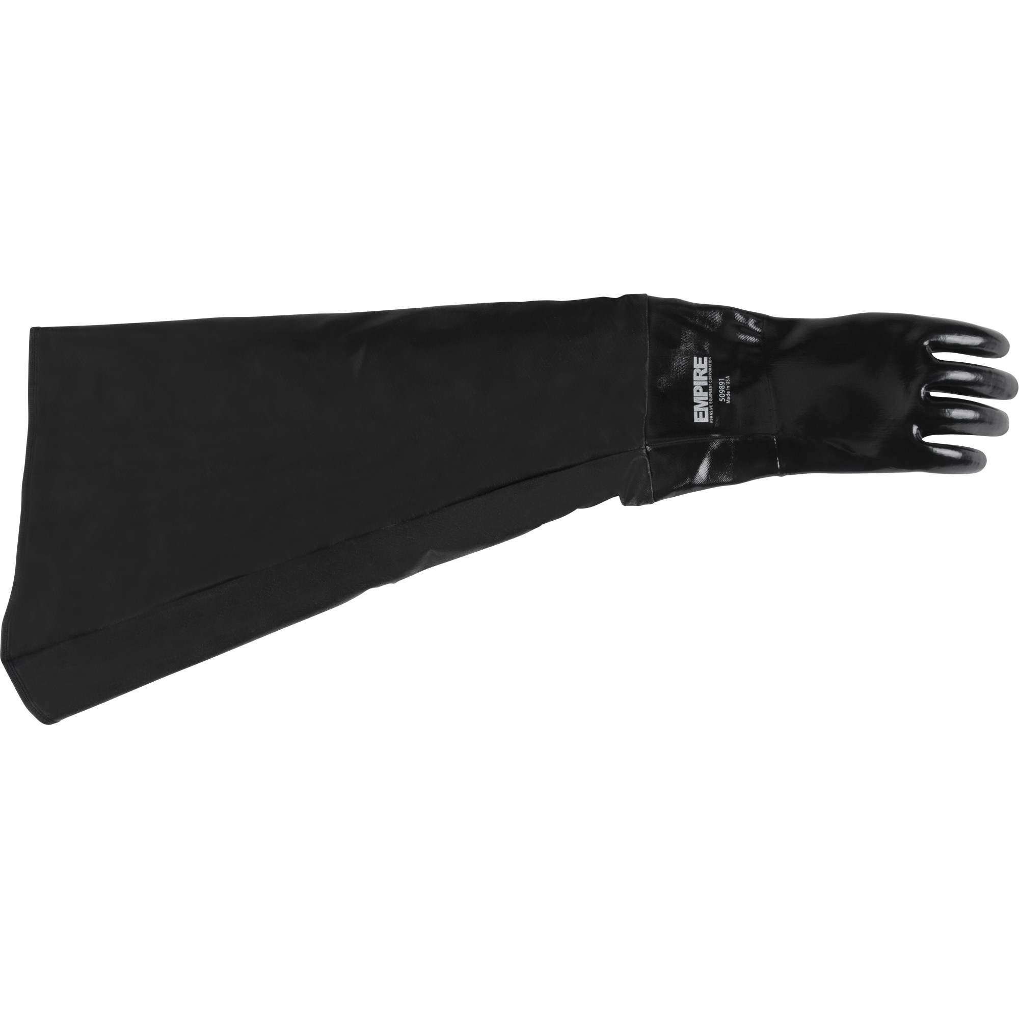 Gant pour sablage au jet, droitier