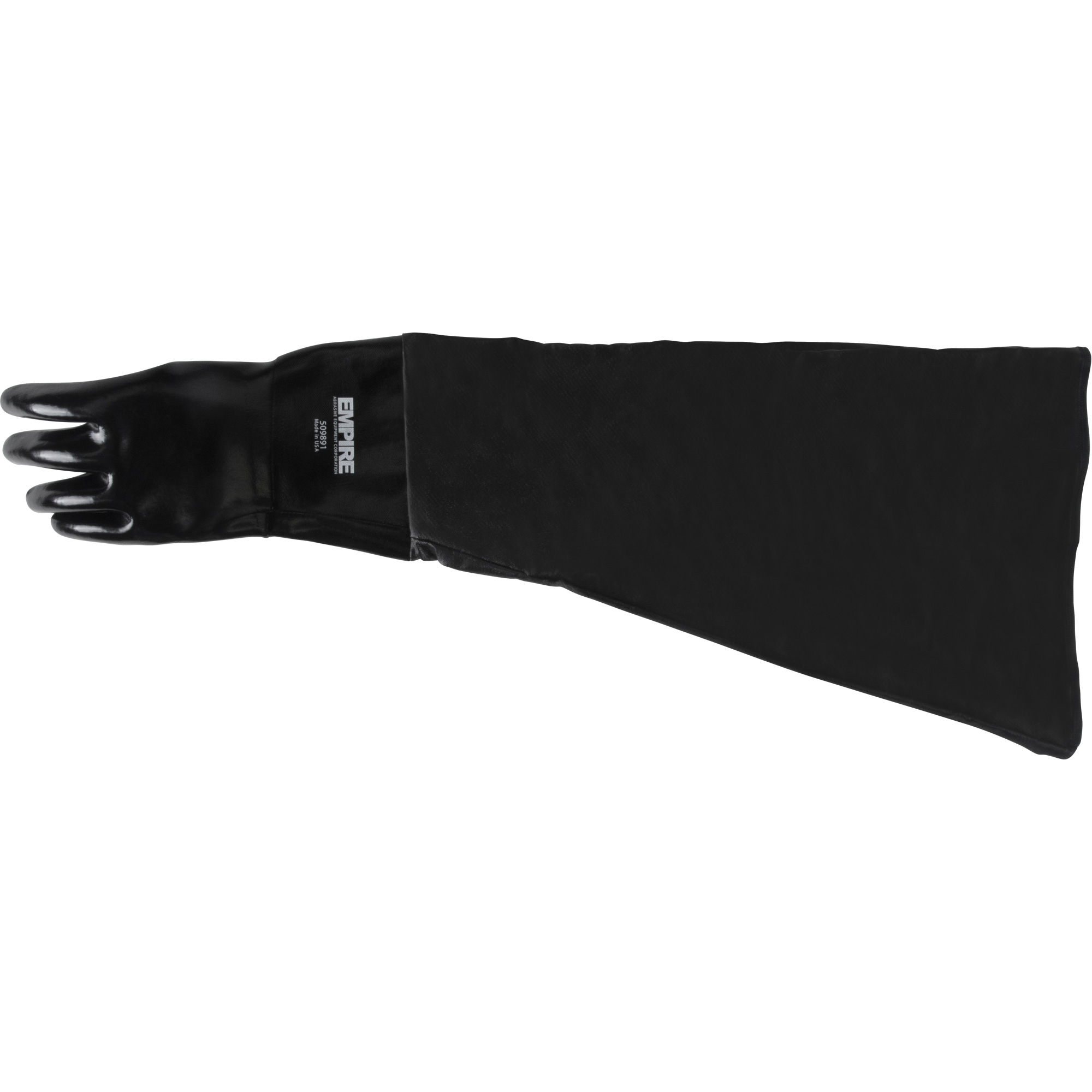 Gant pour sablage au jet, gaucher