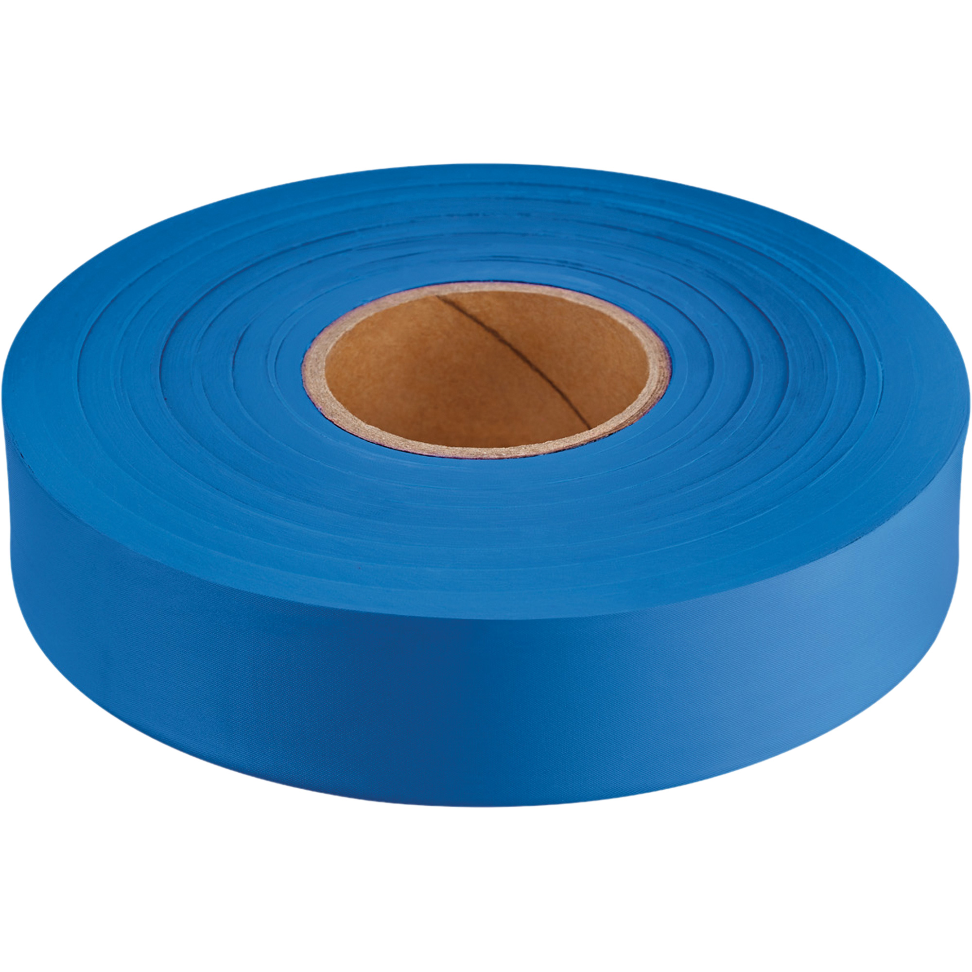 Ruban de signalisation Empire, 1" la x 600' lo, Bleu fluorescent