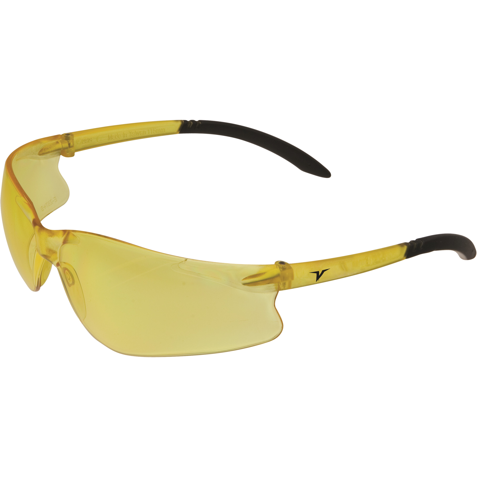 Lunettes de sécurité VerattiMD GTMC, Lentille Ambrée, Anti-égratignures, ANSI Z87+/Répond ou surpasse la norme CSA Z94.3