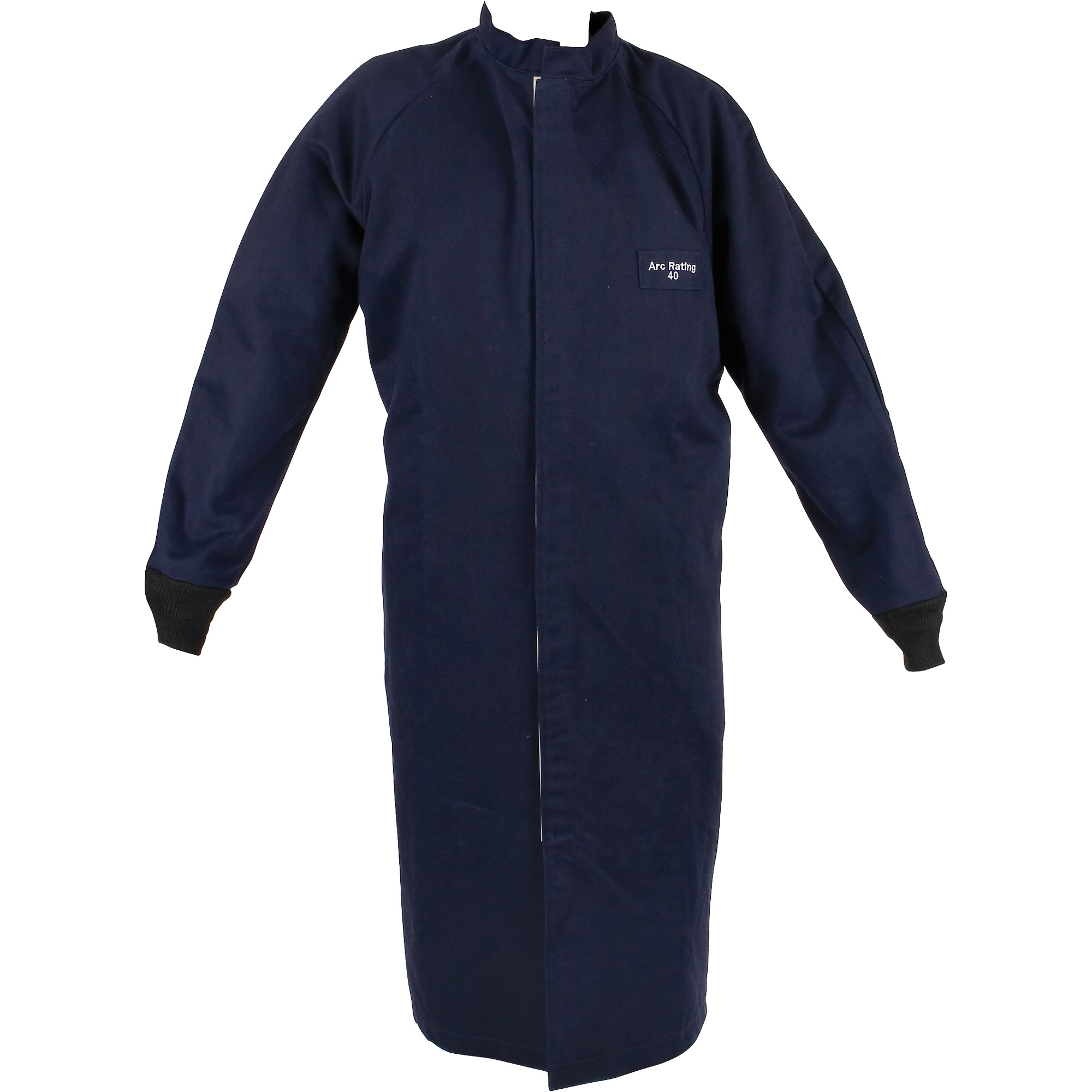 Manteau long contre les coups d’arc, Petit, Bleu marin, 40 cal/cm²