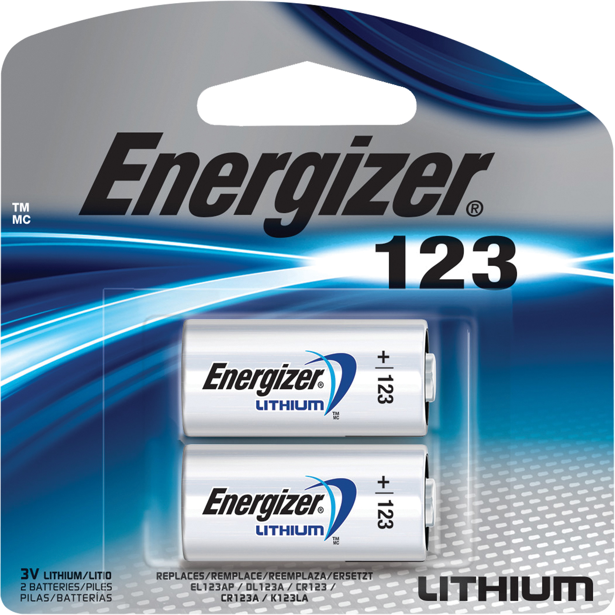 Batteries au lithium, 123, 3 V