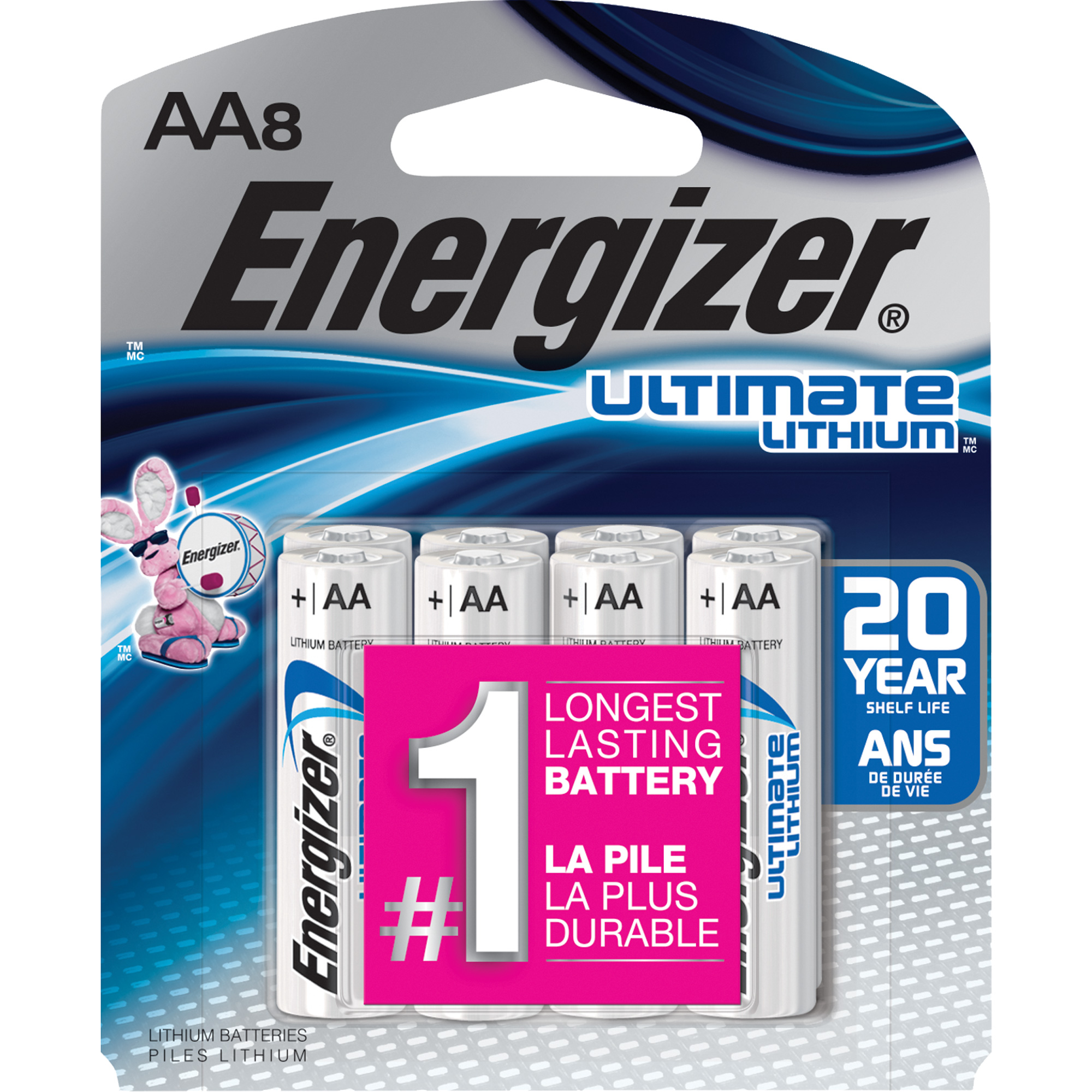 Batteries au lithium Ultimate, AA, 1,5 V