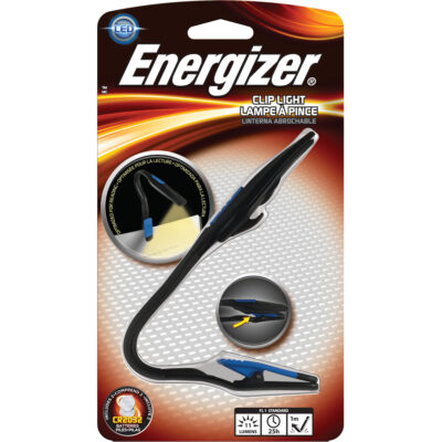Lampe à pince, DEL, 11 lumens, Piles CR2032