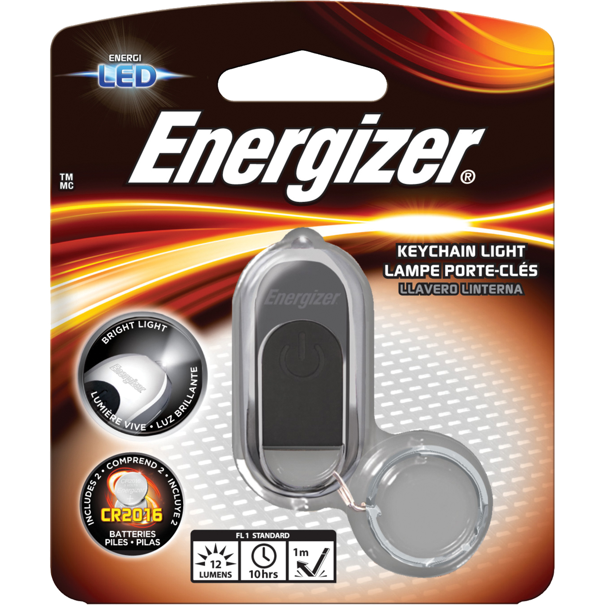 Lampe de poche style porte-clés